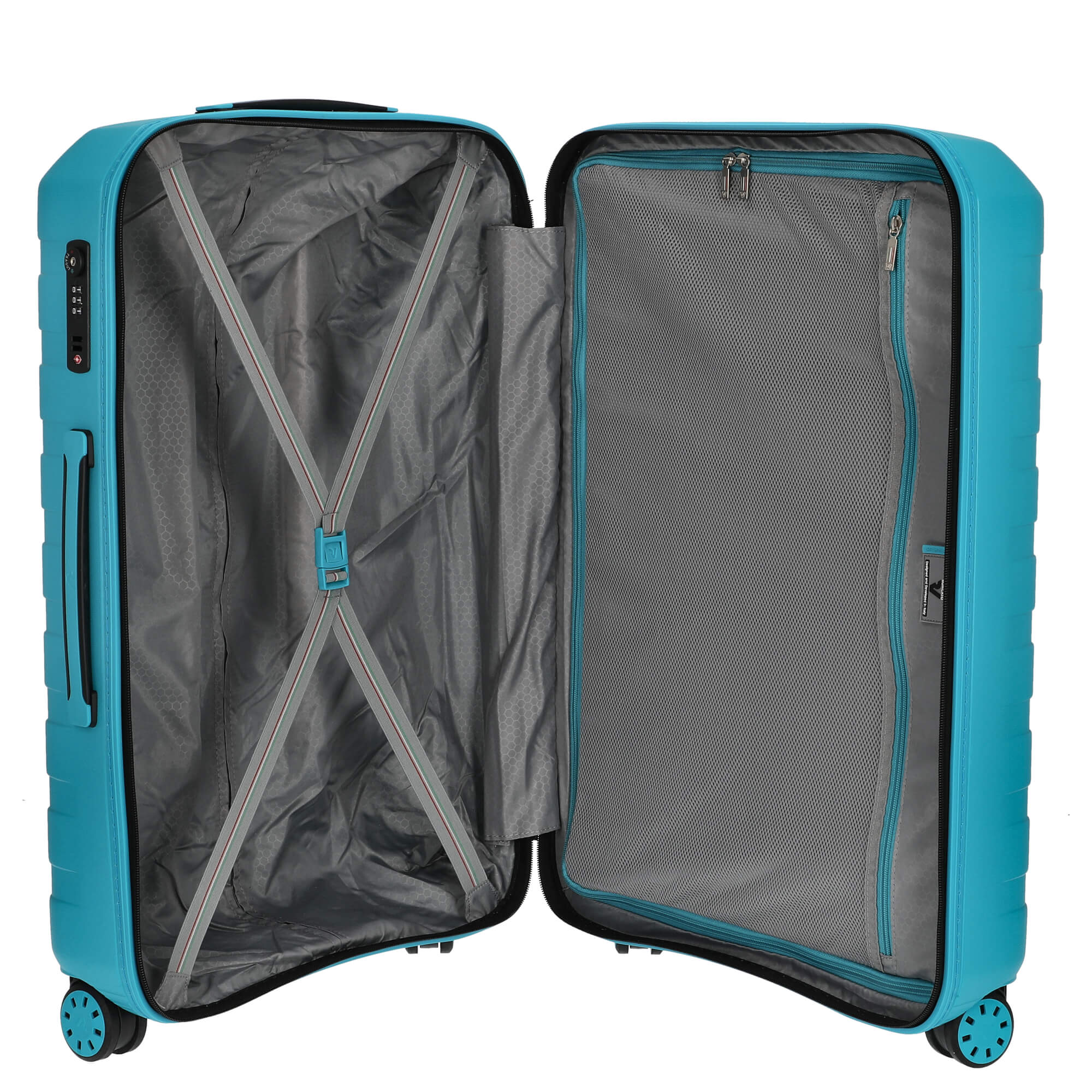 Roncato Box Sport 2.0 - 4-Rollen-Trolley M 69 cm (nero/smeraldo) - Image 6