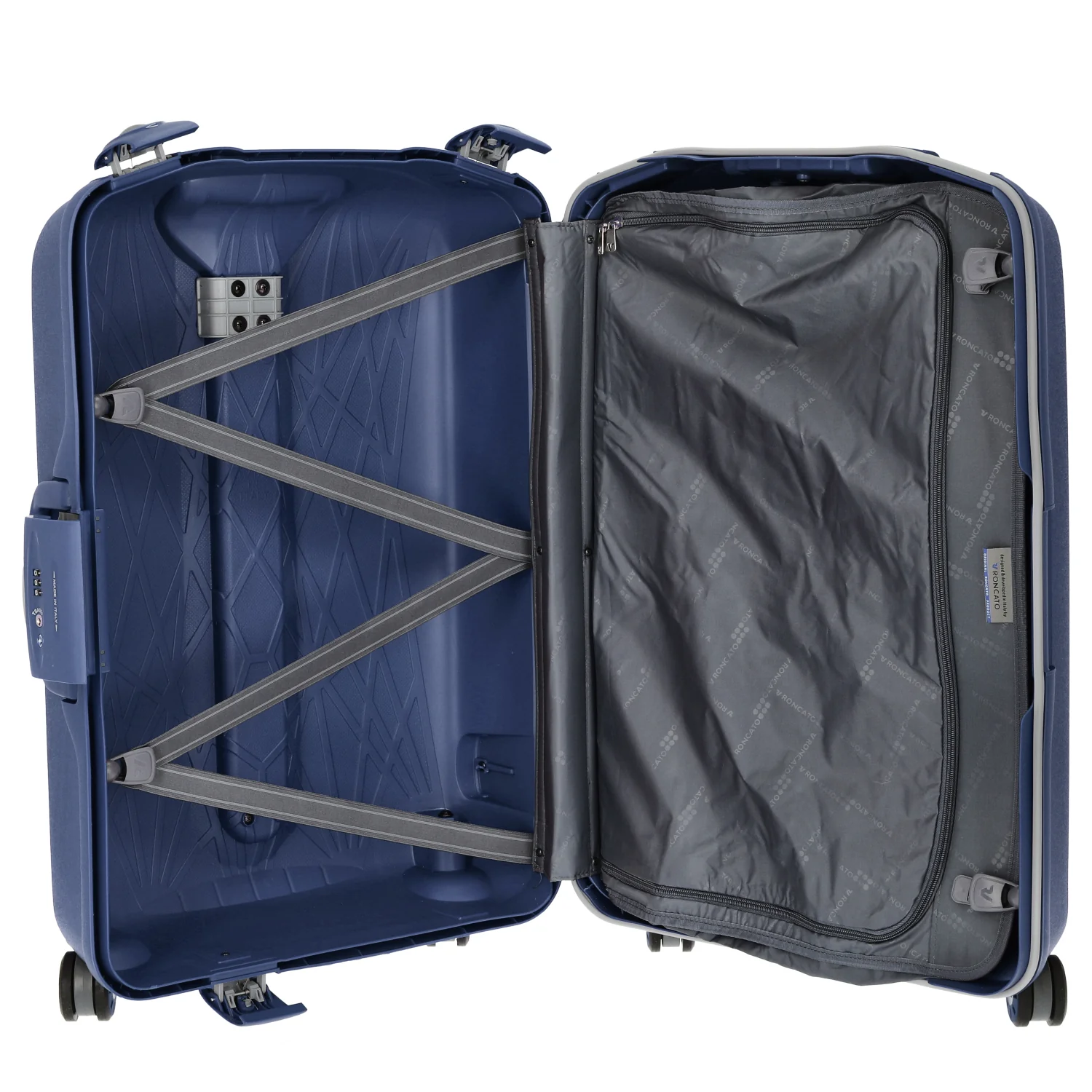 Roncato Light - 4-Rollen-Trolley M 68 cm (navy) - Image 6