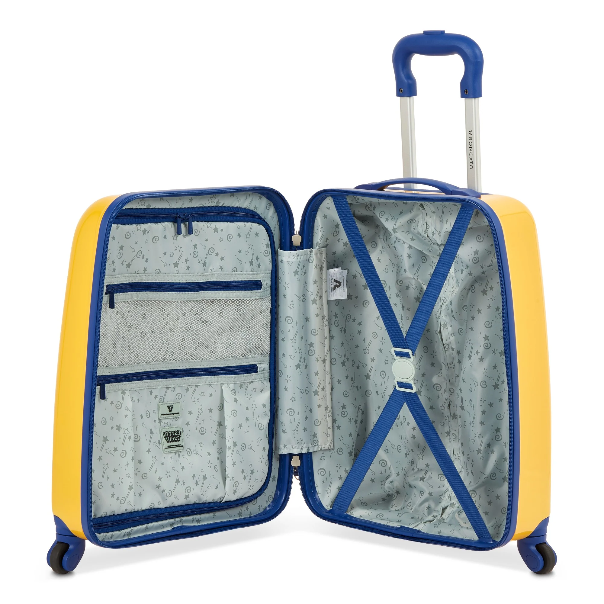 Roncato Looney Tunes Kids - 4-Rollen-Kindertrolley 50 cm (Daffy Duck Papaya) - Image 5