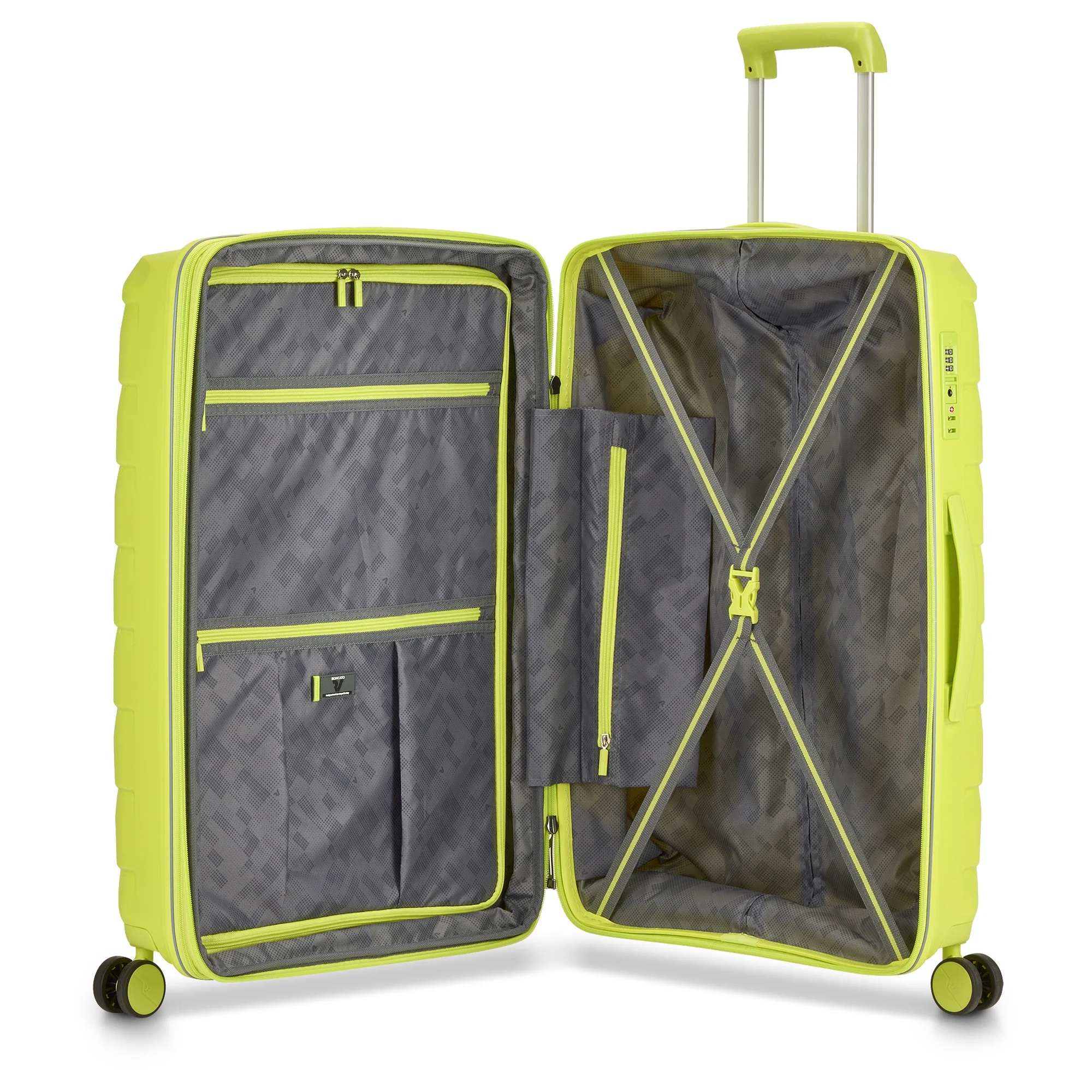 Roncato Skyline 2.0 - 4-Rollen-Trolley M 70 cm erw. (cyber lime) - Image 5