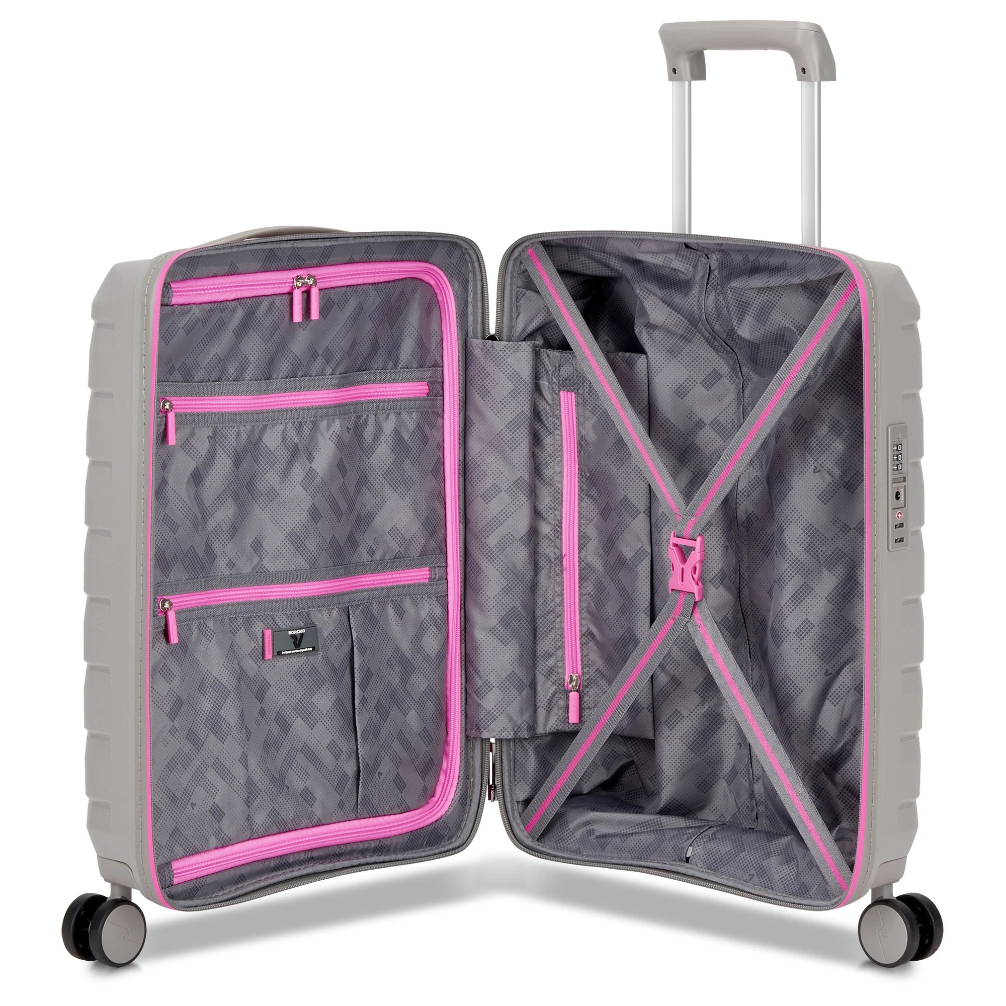 Roncato Skyline 2.0 Neon - 4-Rollen-Kabinentrolley S 55 cm (grey) - Image 6
