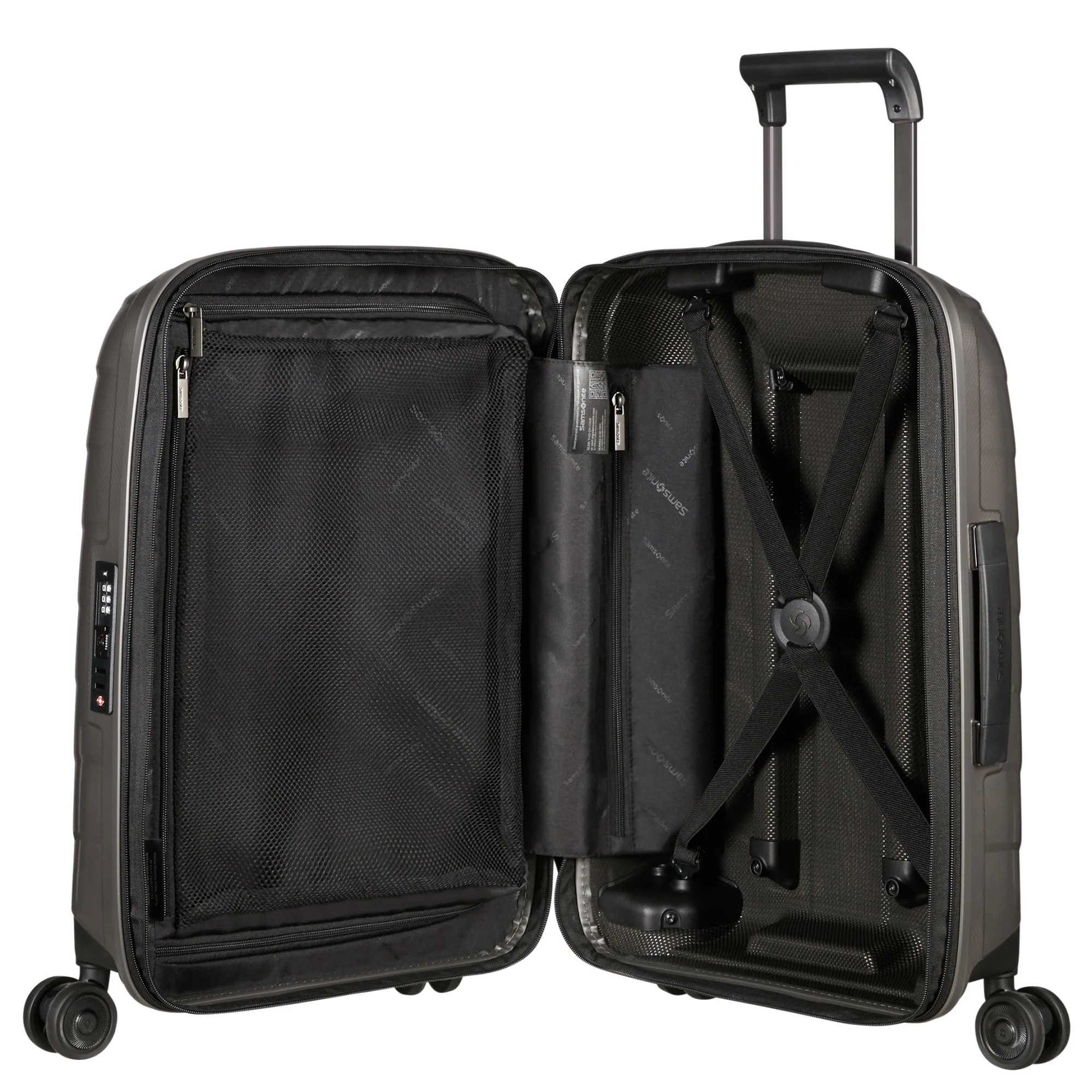 Samsonite Attrix - 4 Rollen Kabinentrolley S 55/35 cm erw. (dune) - Image 7