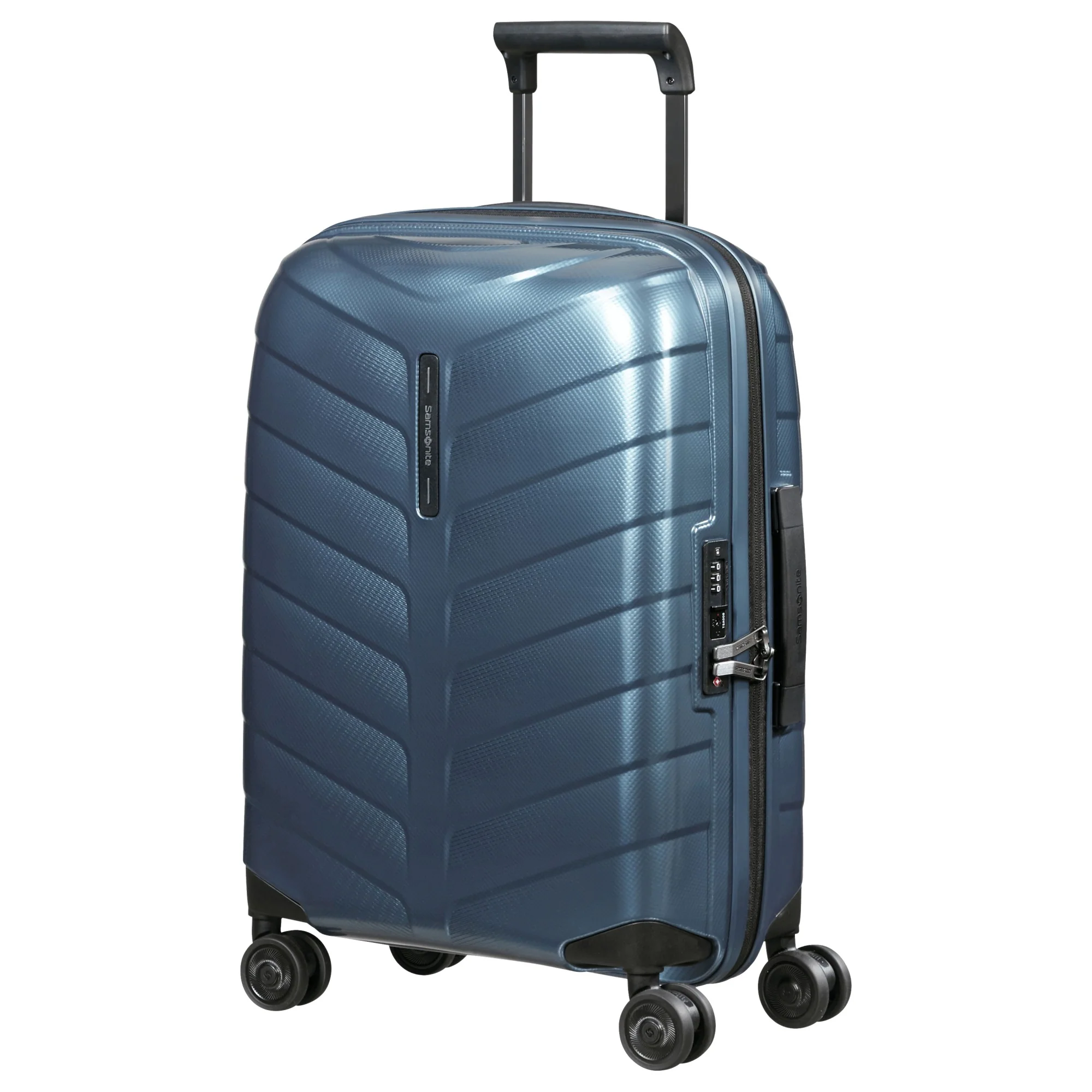 Samsonite Attrix - 4-Rollen Kabinentrolley S 55 cm erw. (steel blue) - Image 2