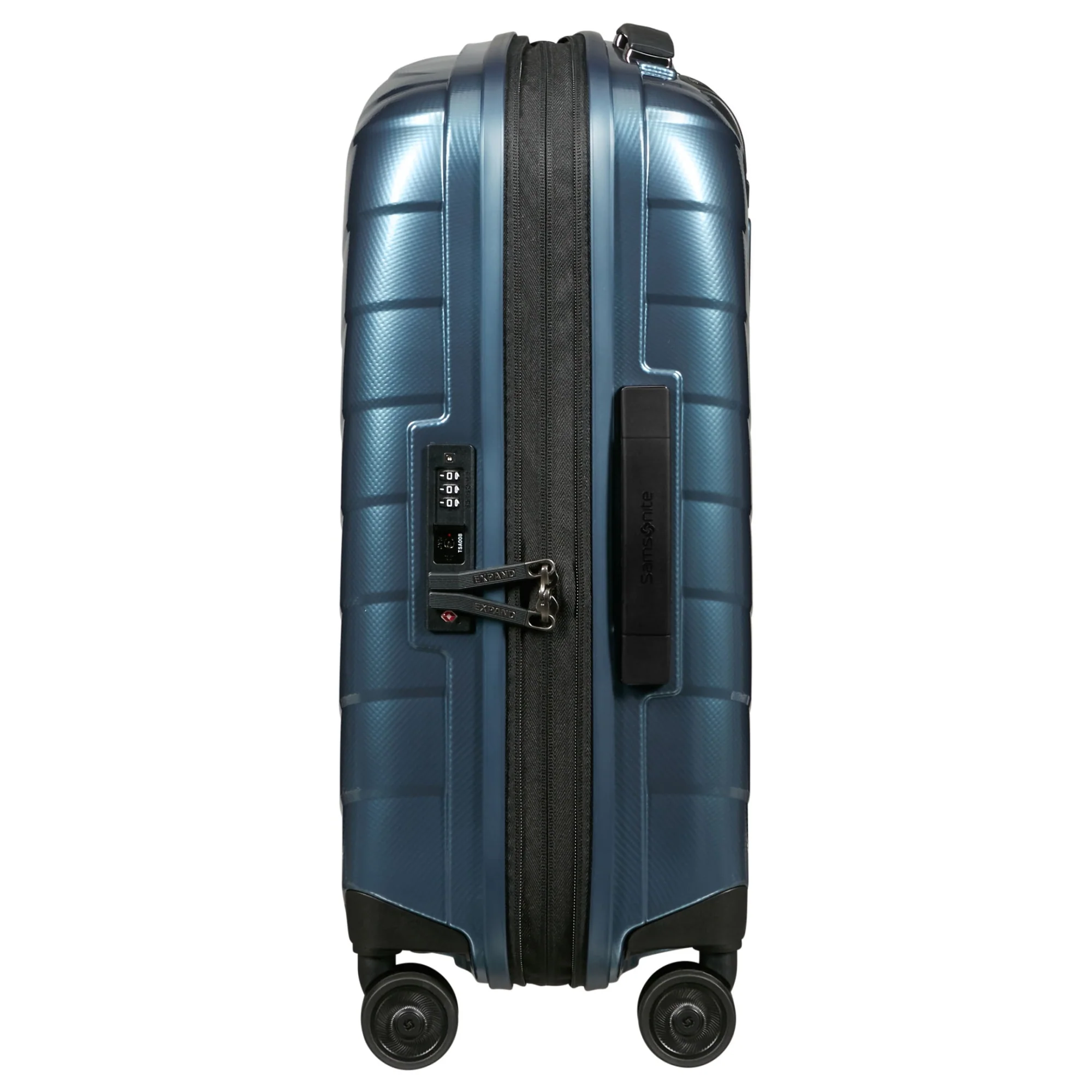 Samsonite Attrix - 4-Rollen Kabinentrolley S 55 cm erw. (steel blue) - Image 3
