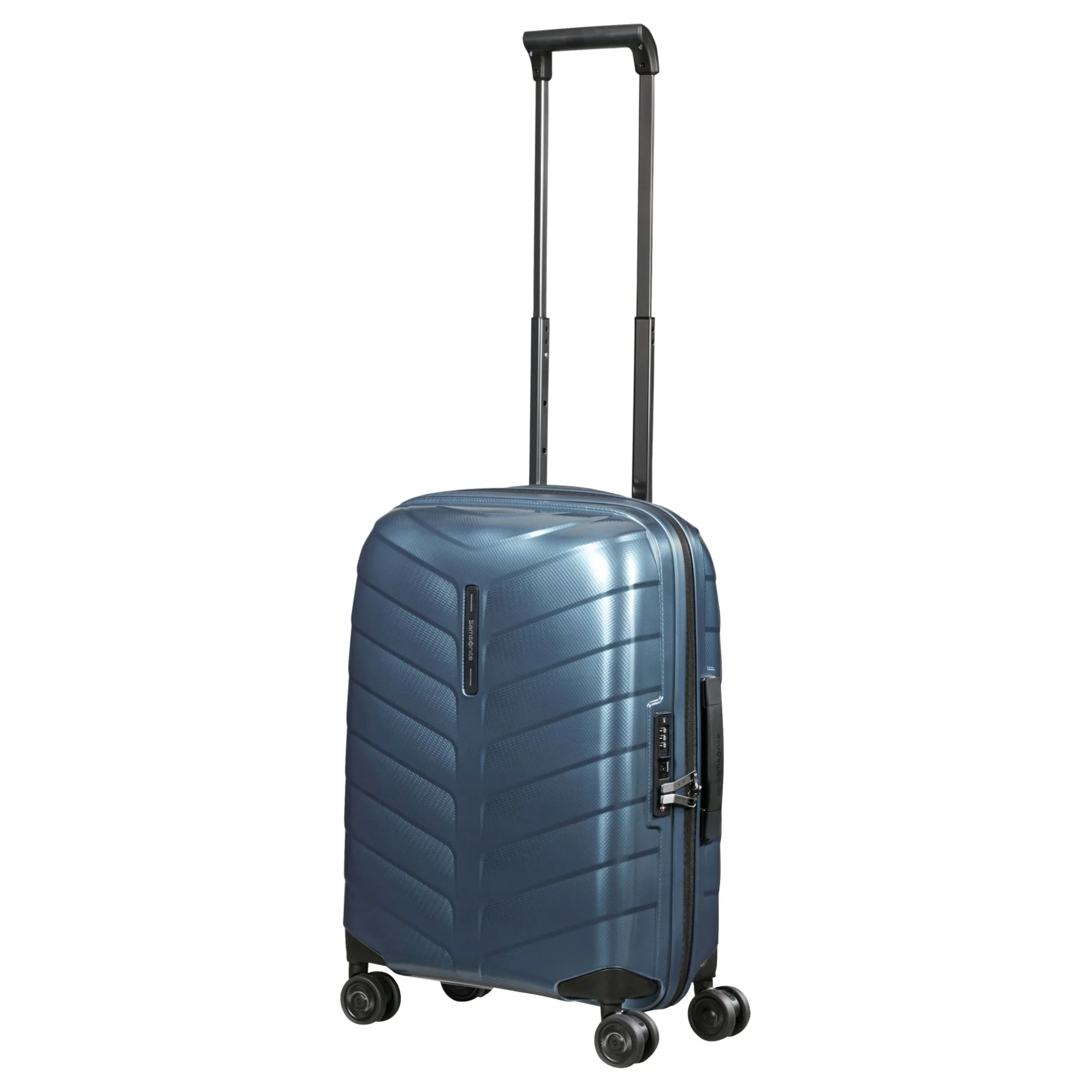 Samsonite Attrix - 4-Rollen Kabinentrolley S 55 cm erw. (steel blue) - Image 7