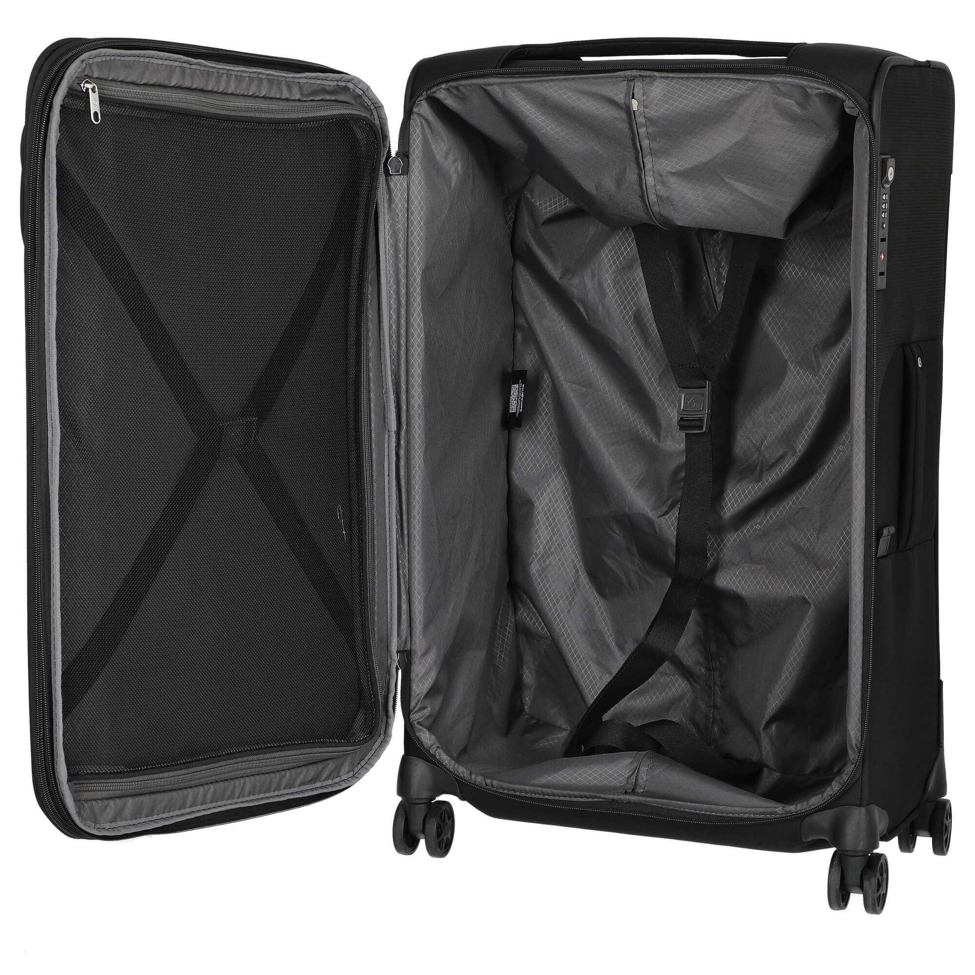Samsonite B-Lite Icon - 4-Rollen-Trolley L 71 cm erw. (eco black) - Image 6