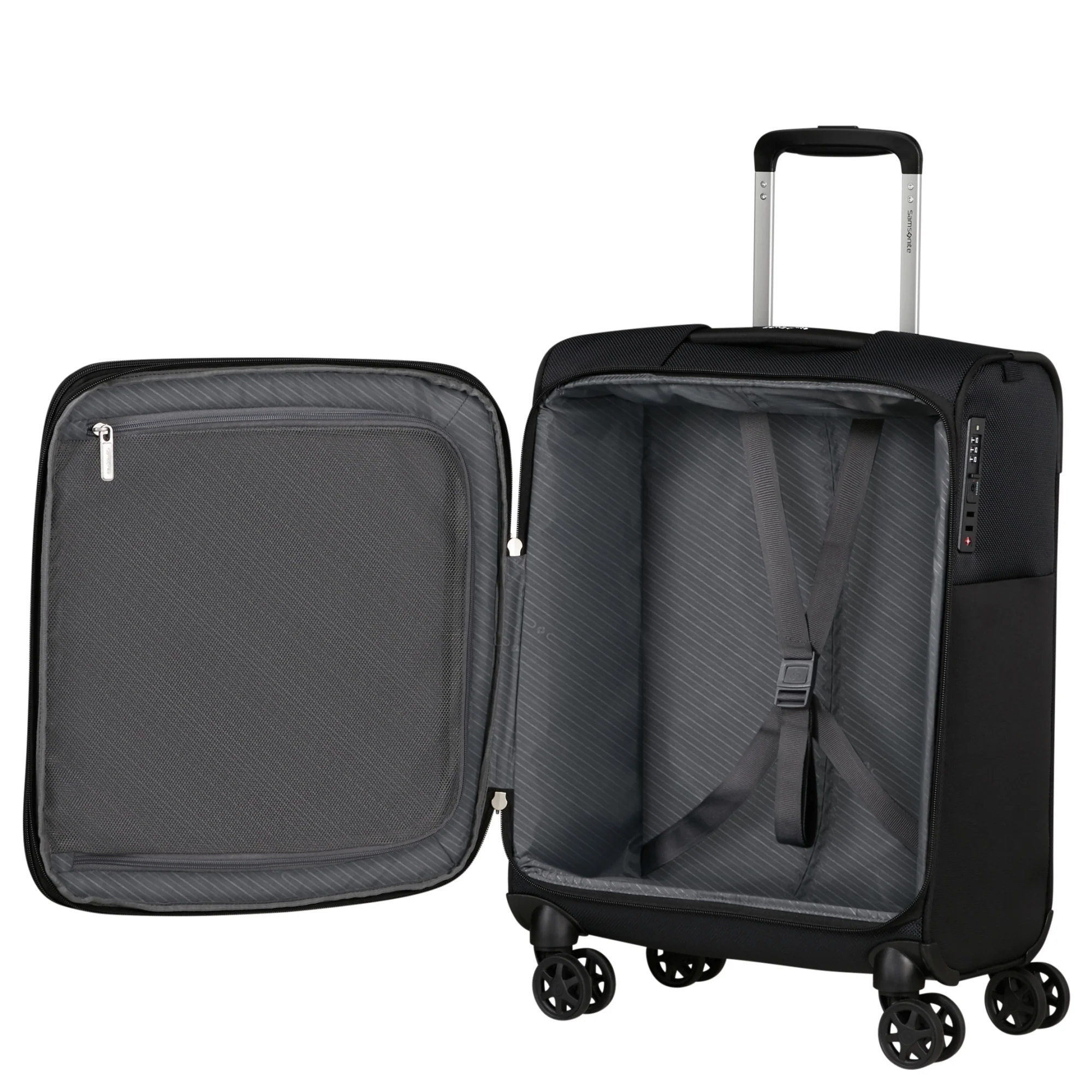 Samsonite Base Breeze - 4-Rollen-Kabinentrolley 55 cm erw. (black) - Image 7