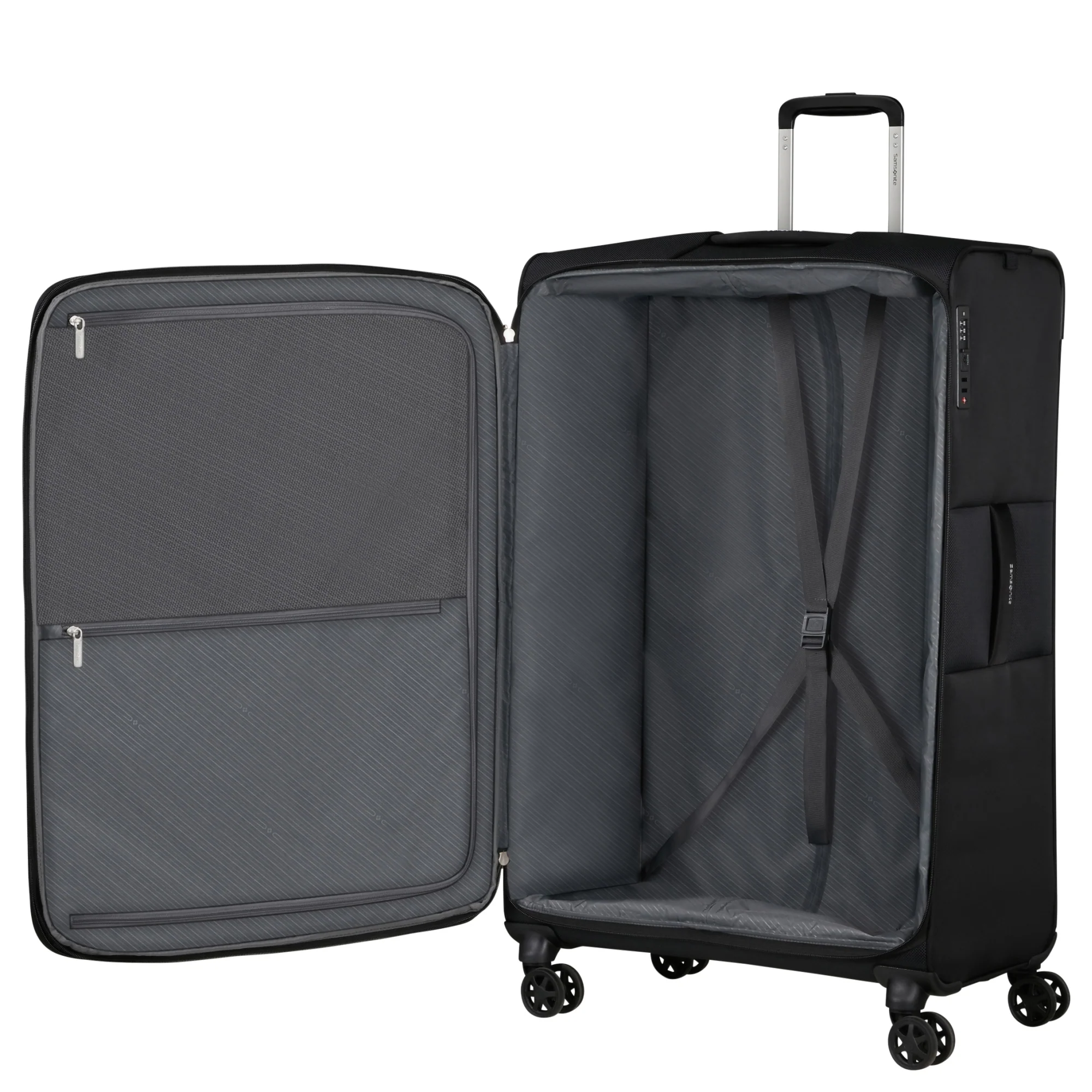 Samsonite Base Breeze - 4-Rollen-Trolley 78 cm erw. (black) - Image 6