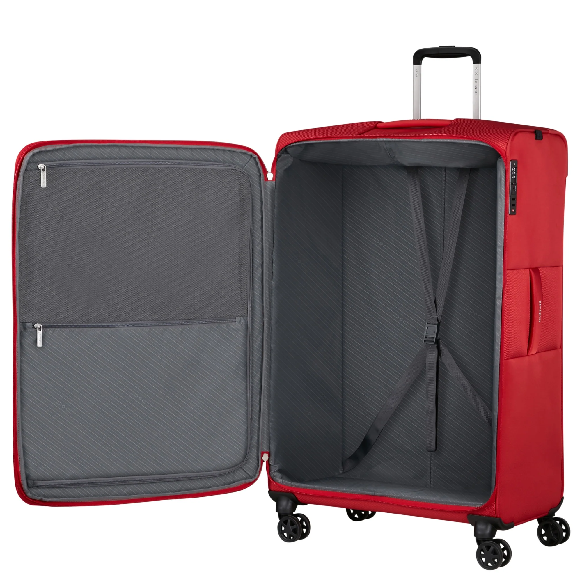 Samsonite Base Breeze - 4-Rollen-Trolley 78 cm erw. (red) - Image 6