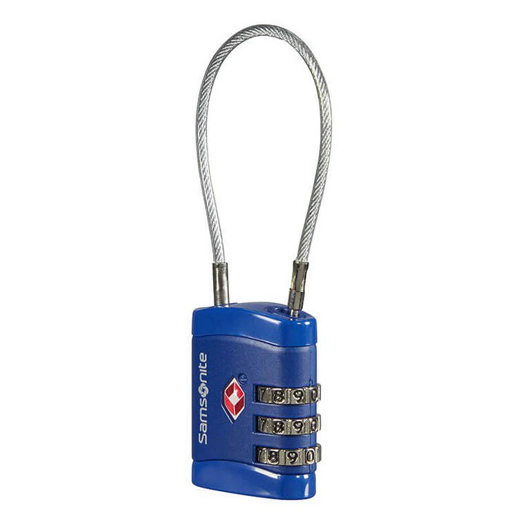 Samsonite Cablelock 3 Dial TSA - Schloss (midnight blue) - Image 2