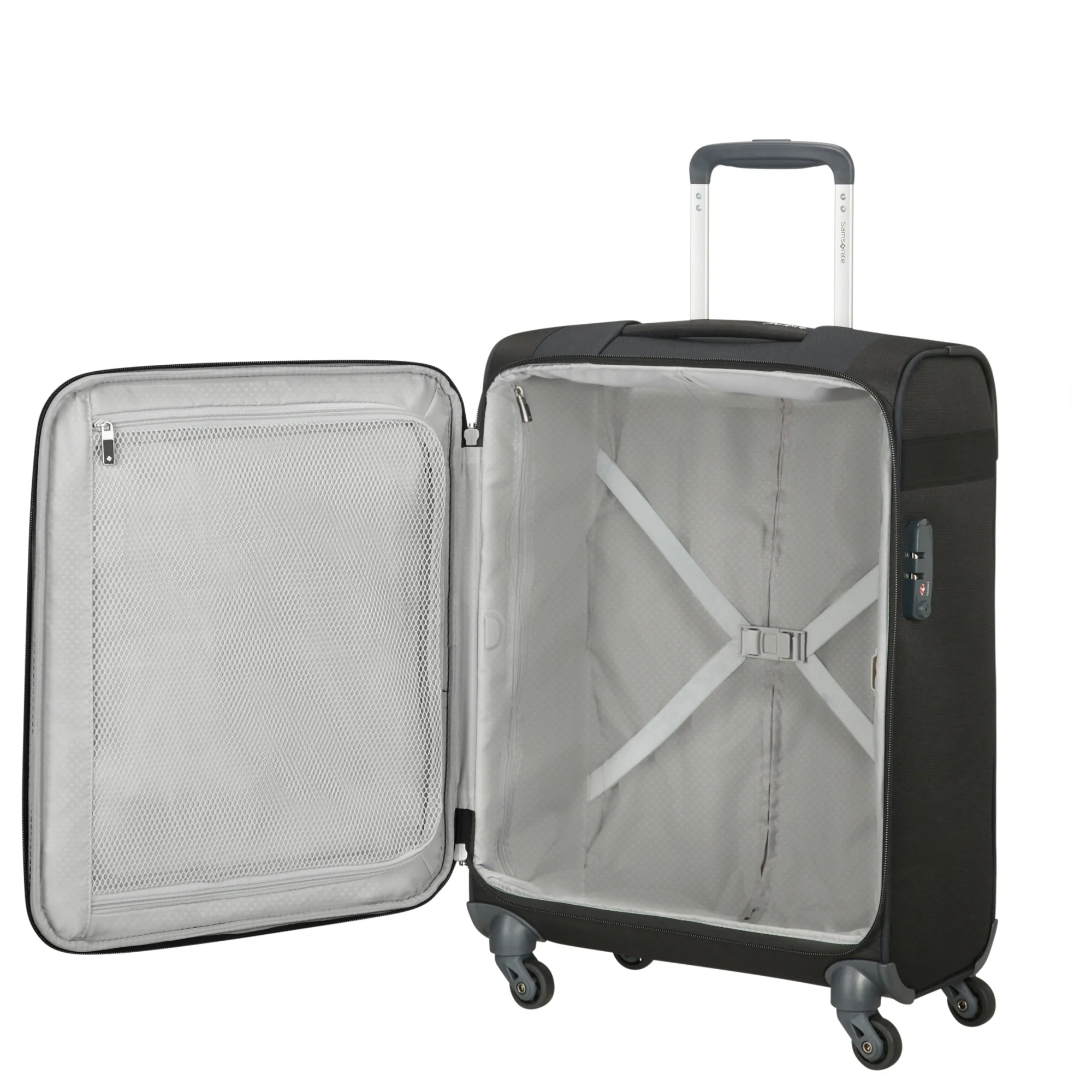 Samsonite Citybeat - 4-Rollen-Trolley 55 cm (black) - Image 6