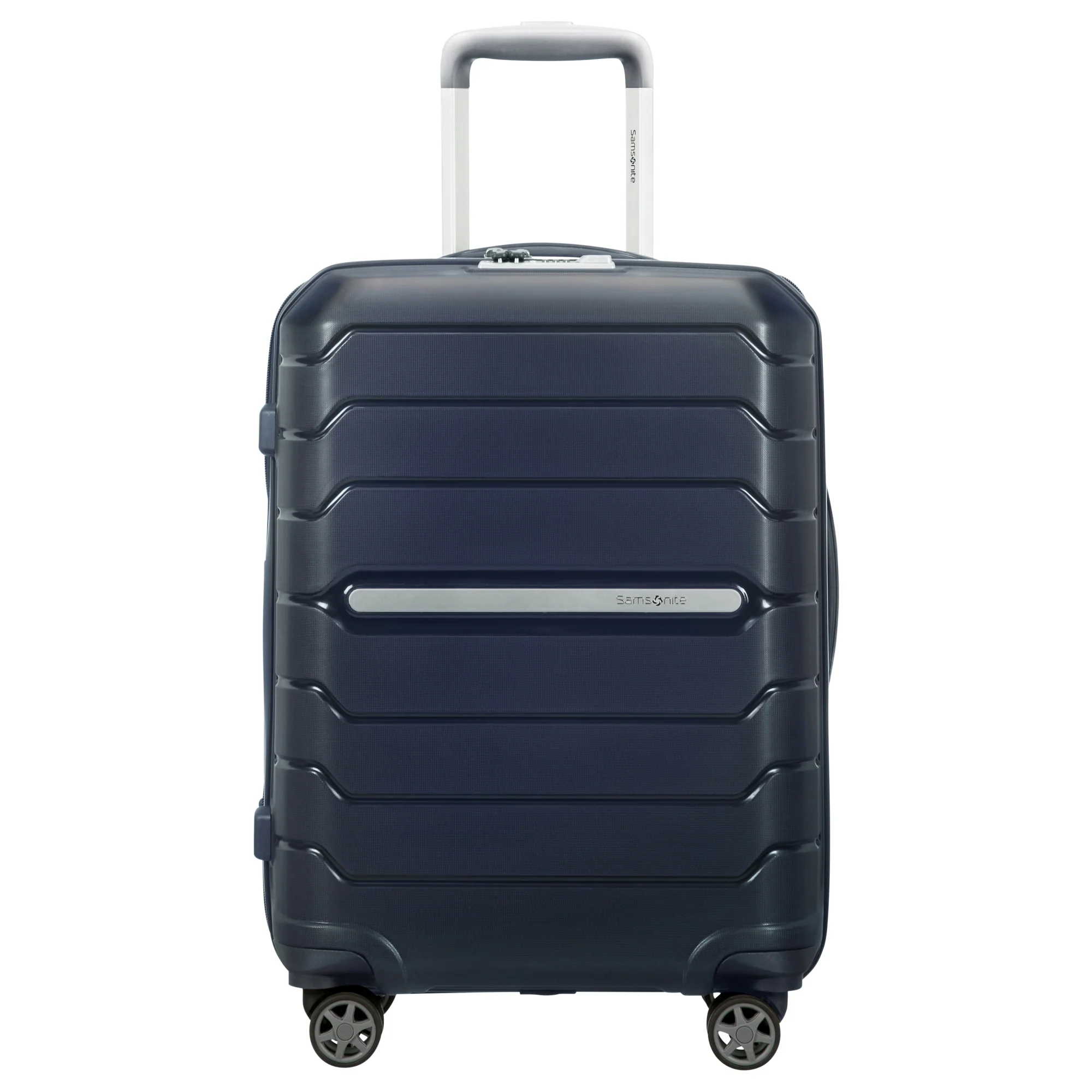 Samsonite Flux 4-Rollen-Kabinentrolley 55 cm erw. (navy blue)