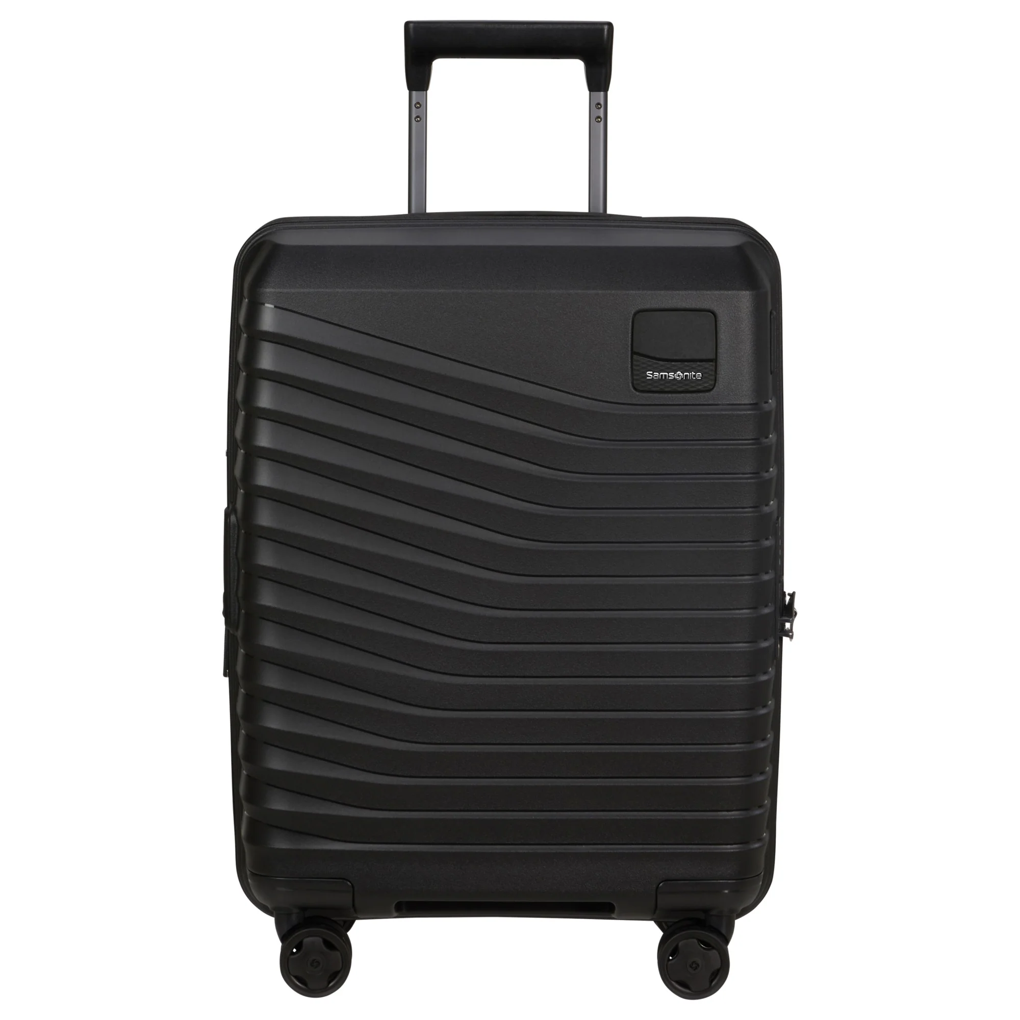 Samsonite Intuo - 4-Rollen Kabinentrolley 55 cm erw. (black)