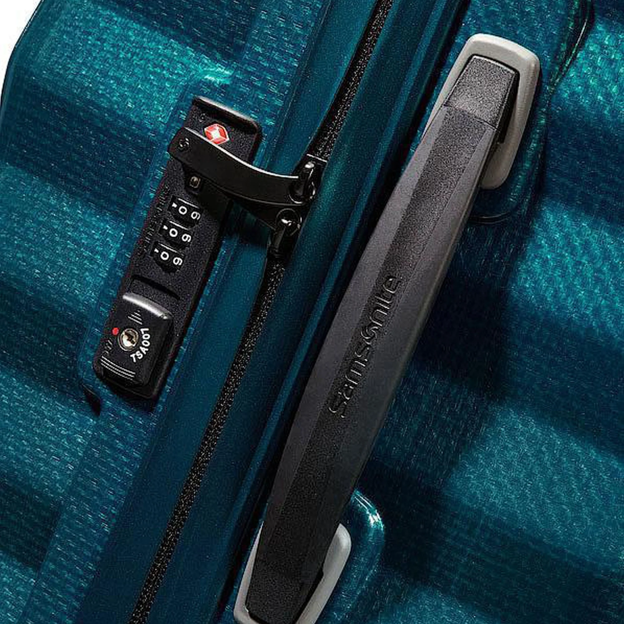 Samsonite Lite-Shock - 4-Rollen-Trolley XL 81 cm (petrol blue) - Image 7