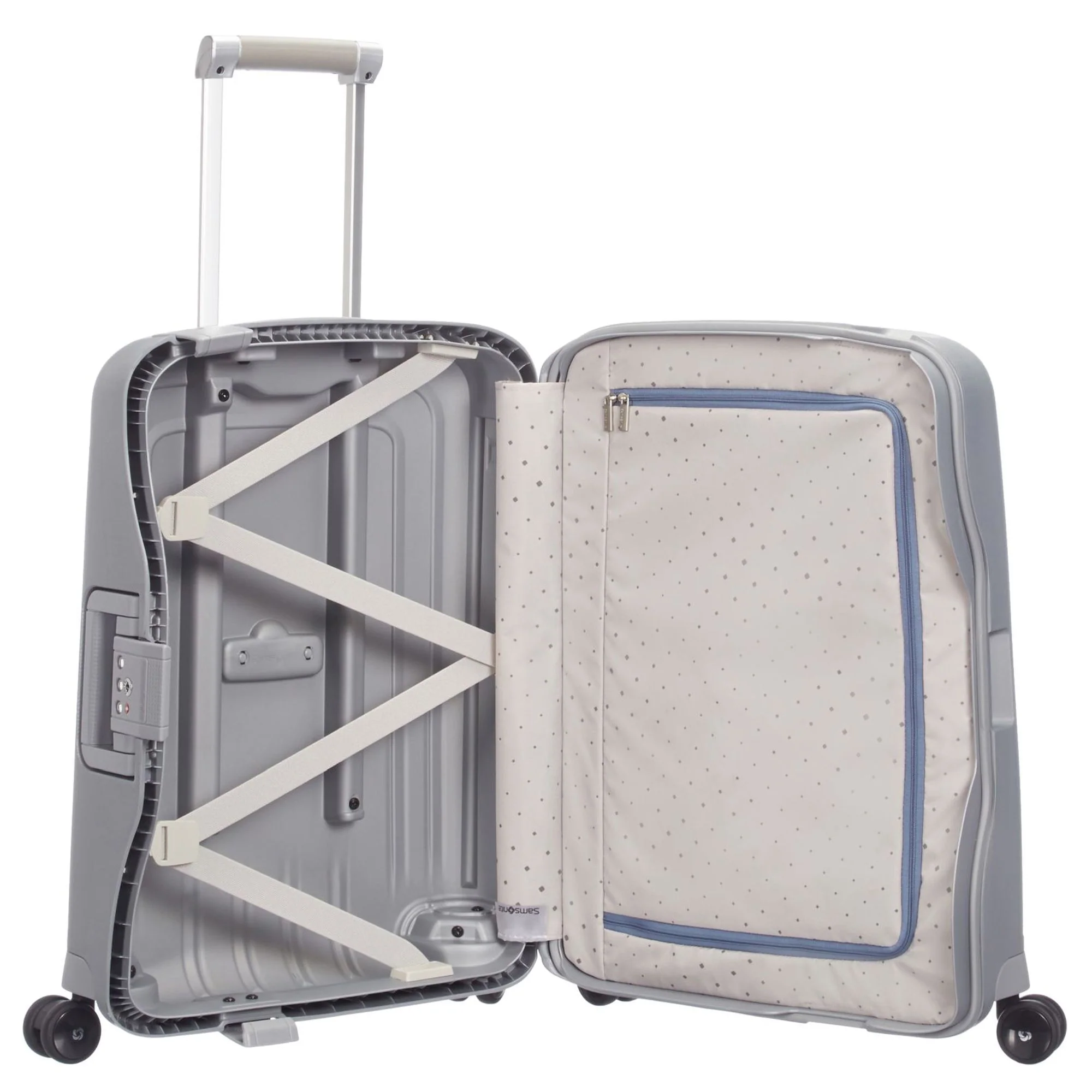 Samsonite S Cure Spinner - 4-Rollen-Kabinentrolley S 55 cm (silver) - Image 6