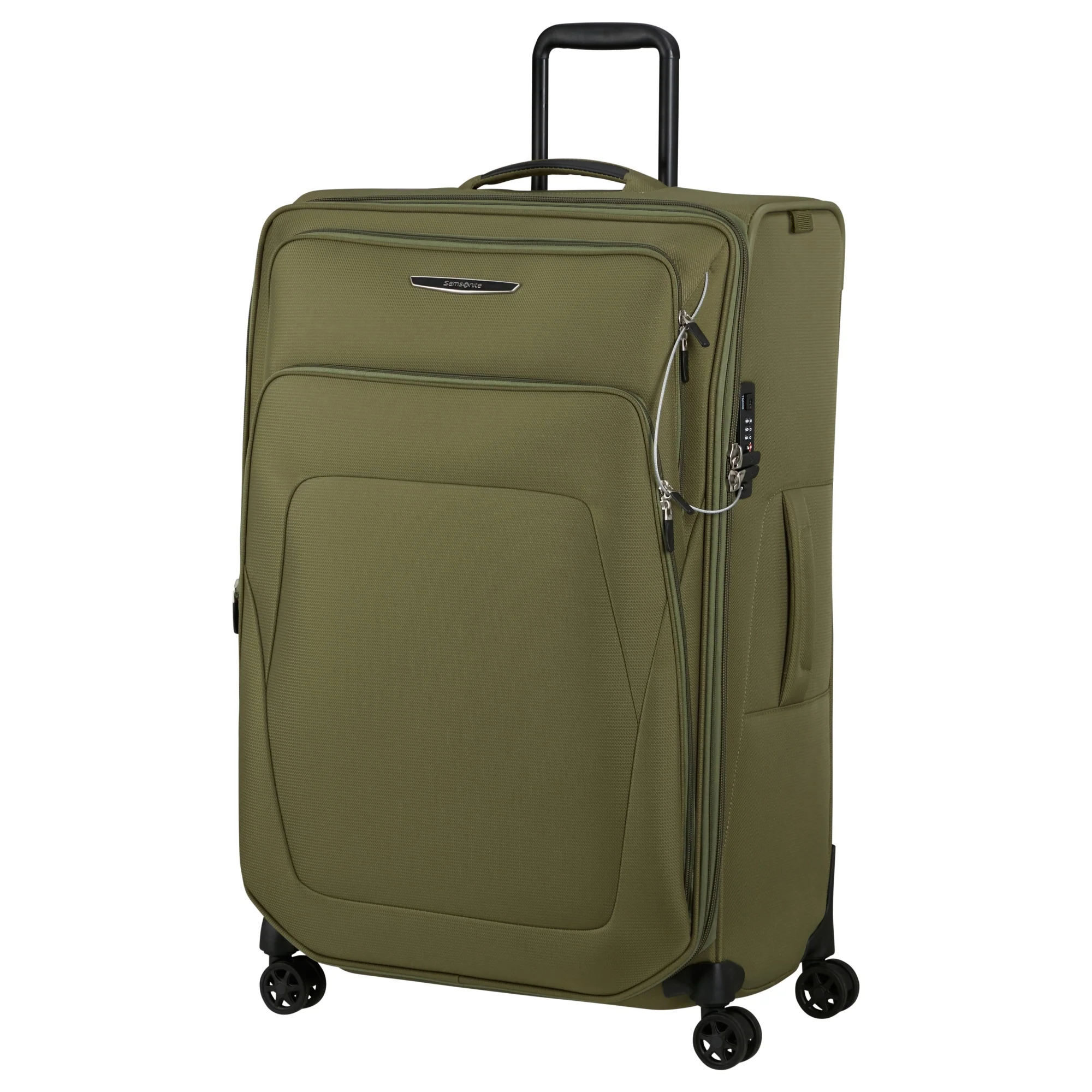 Samsonite Spark SNG Eco - 4-Rollen-Trolley 79/29 cm erw. (olive) - Image 2