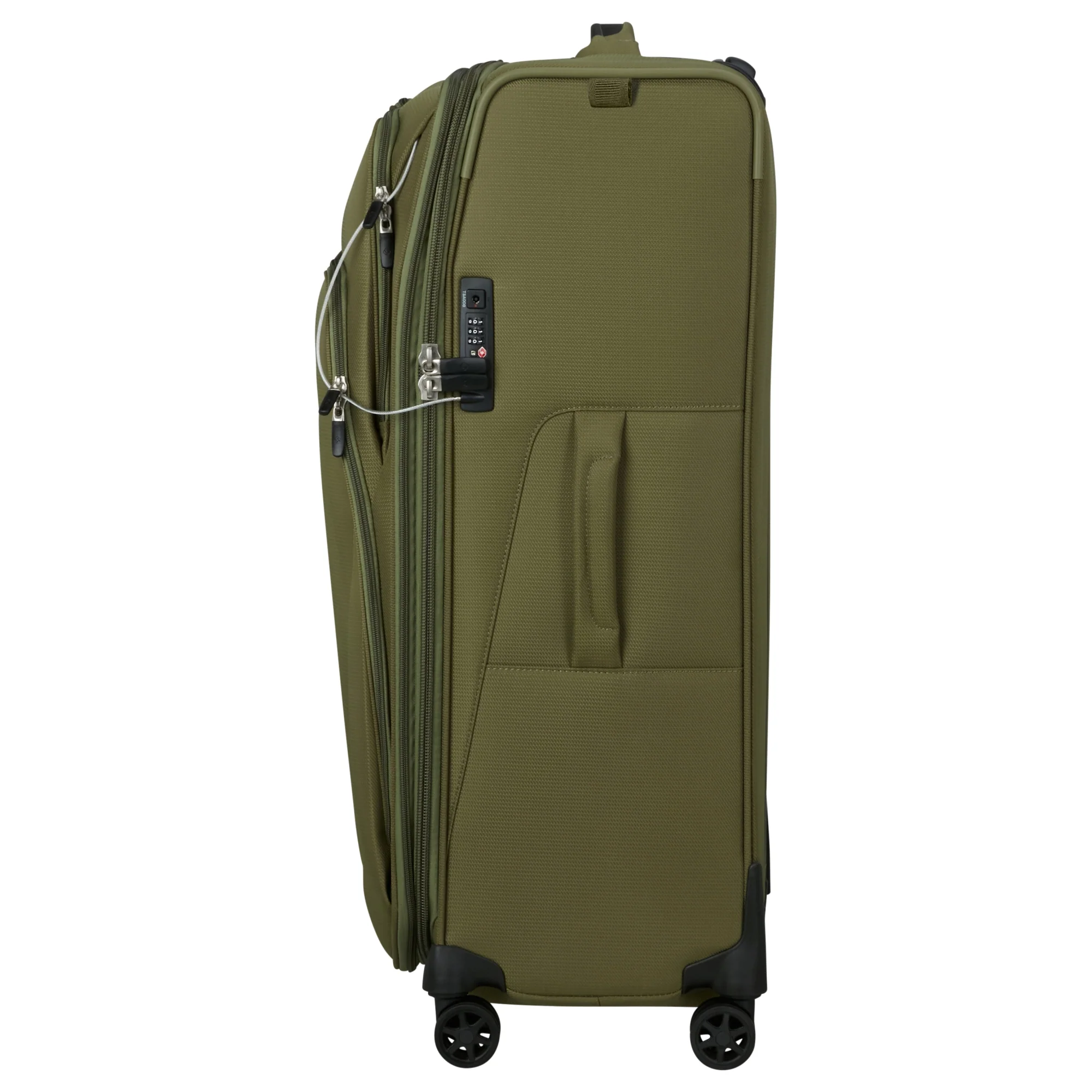 Samsonite Spark SNG Eco - 4-Rollen-Trolley 79/29 cm erw. (olive) - Image 3