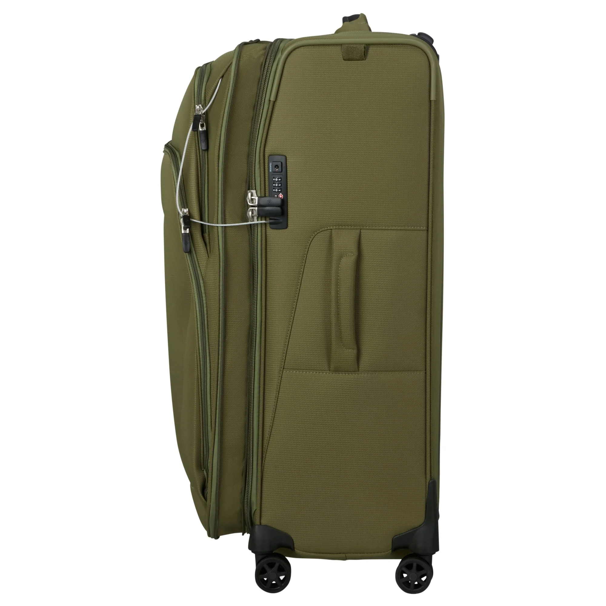 Samsonite Spark SNG Eco - 4-Rollen-Trolley 79/29 cm erw. (olive) - Image 4