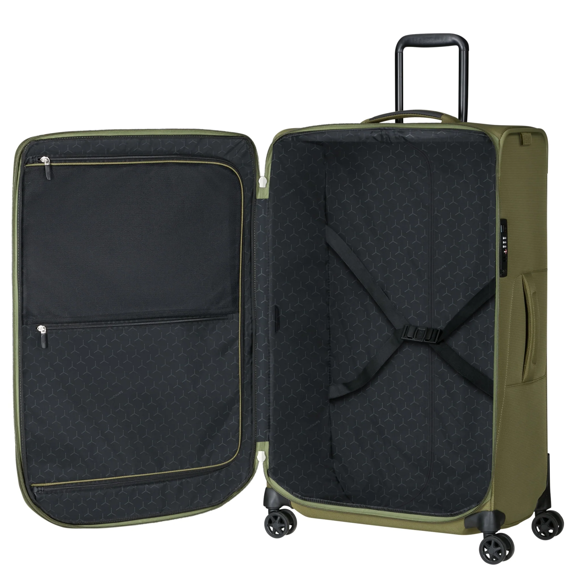 Samsonite Spark SNG Eco - 4-Rollen-Trolley 79/29 cm erw. (olive) - Image 7