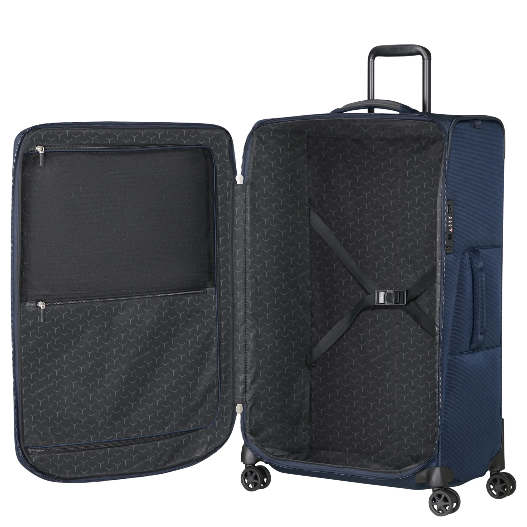 Samsonite Spark SNG Eco - 4-Rollen-Trolley 79 cm erw. (midnight blue) - Image 6
