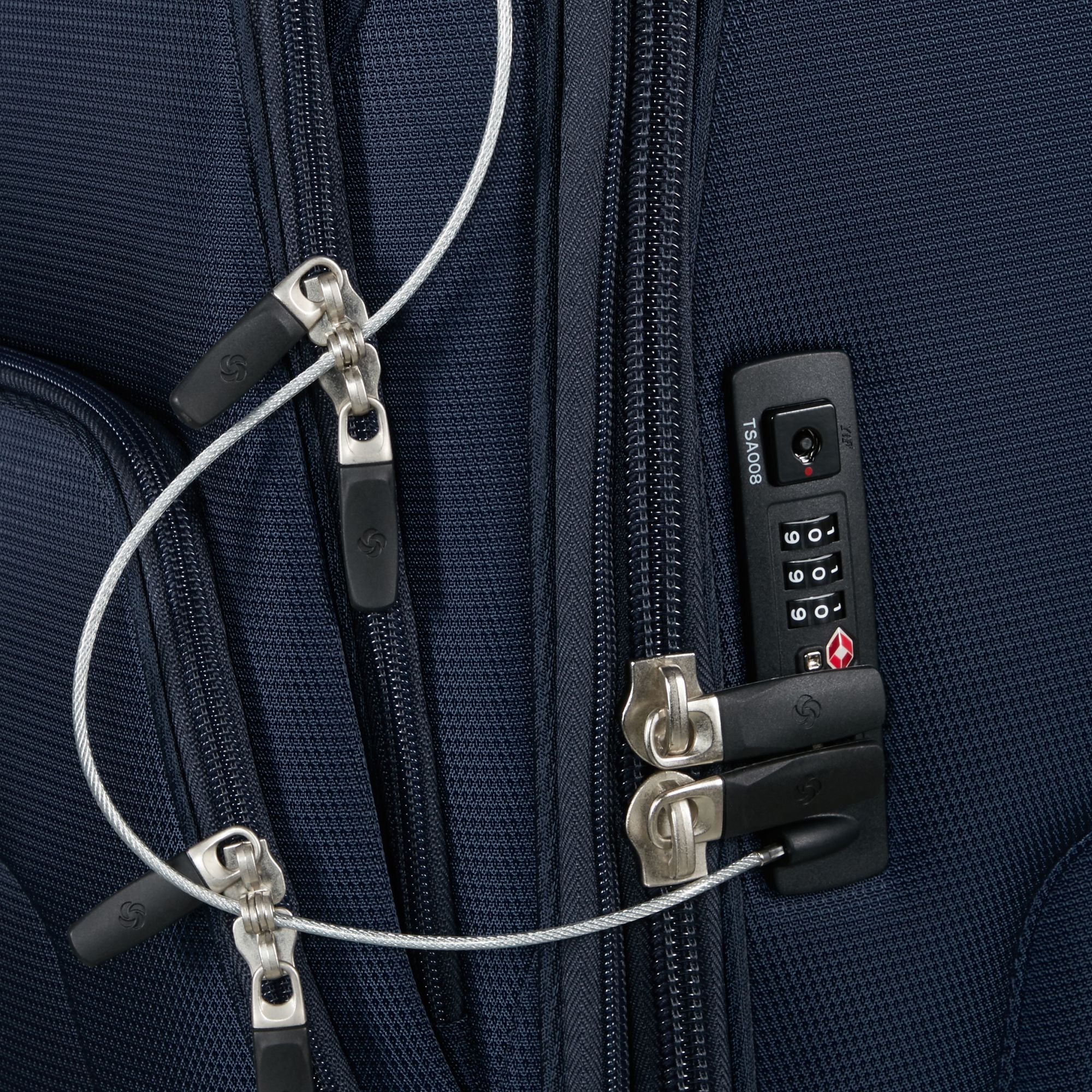 Samsonite Spark SNG Eco - 4-Rollen-Trolley 79 cm erw. (midnight blue) - Image 8