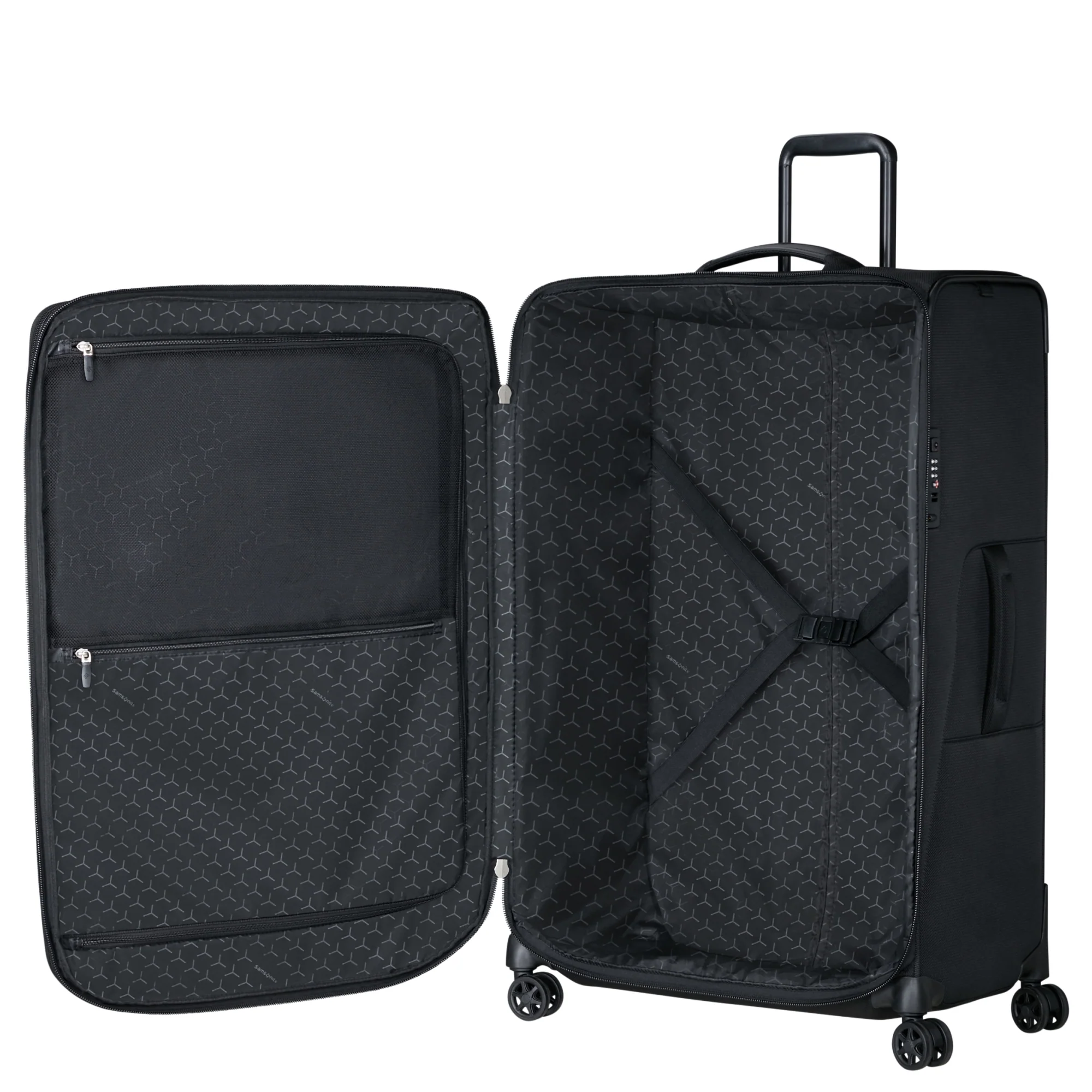 Samsonite Spark SNG Eco - 4-Rollen-Trolley 82 cm erw. (black) - Image 6