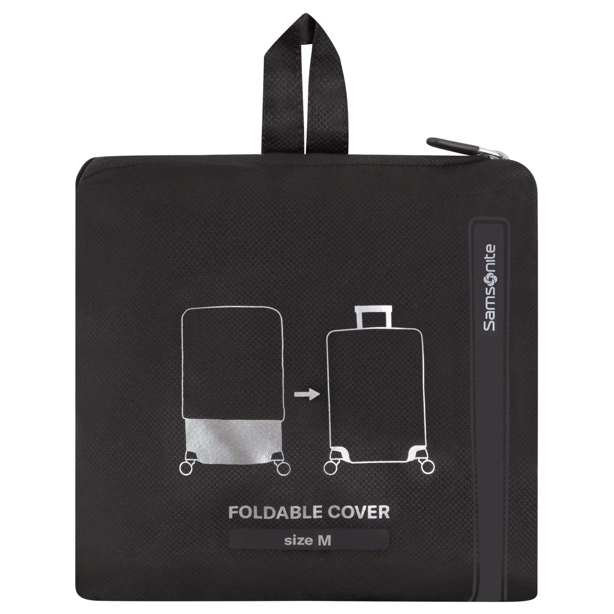 Samsonite Ta Revolution Foldable Kofferschutzhülle M - Regenhülle (black) - Image 4