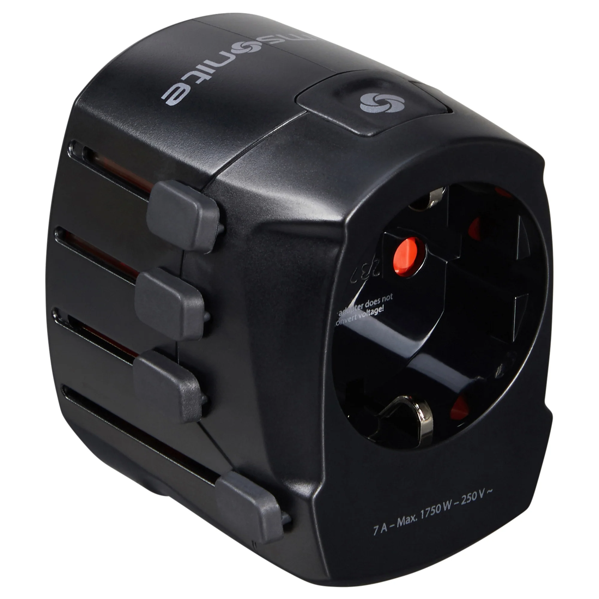 Samsonite World Adaptor Pro - Reiseadapter (black) - Image 2