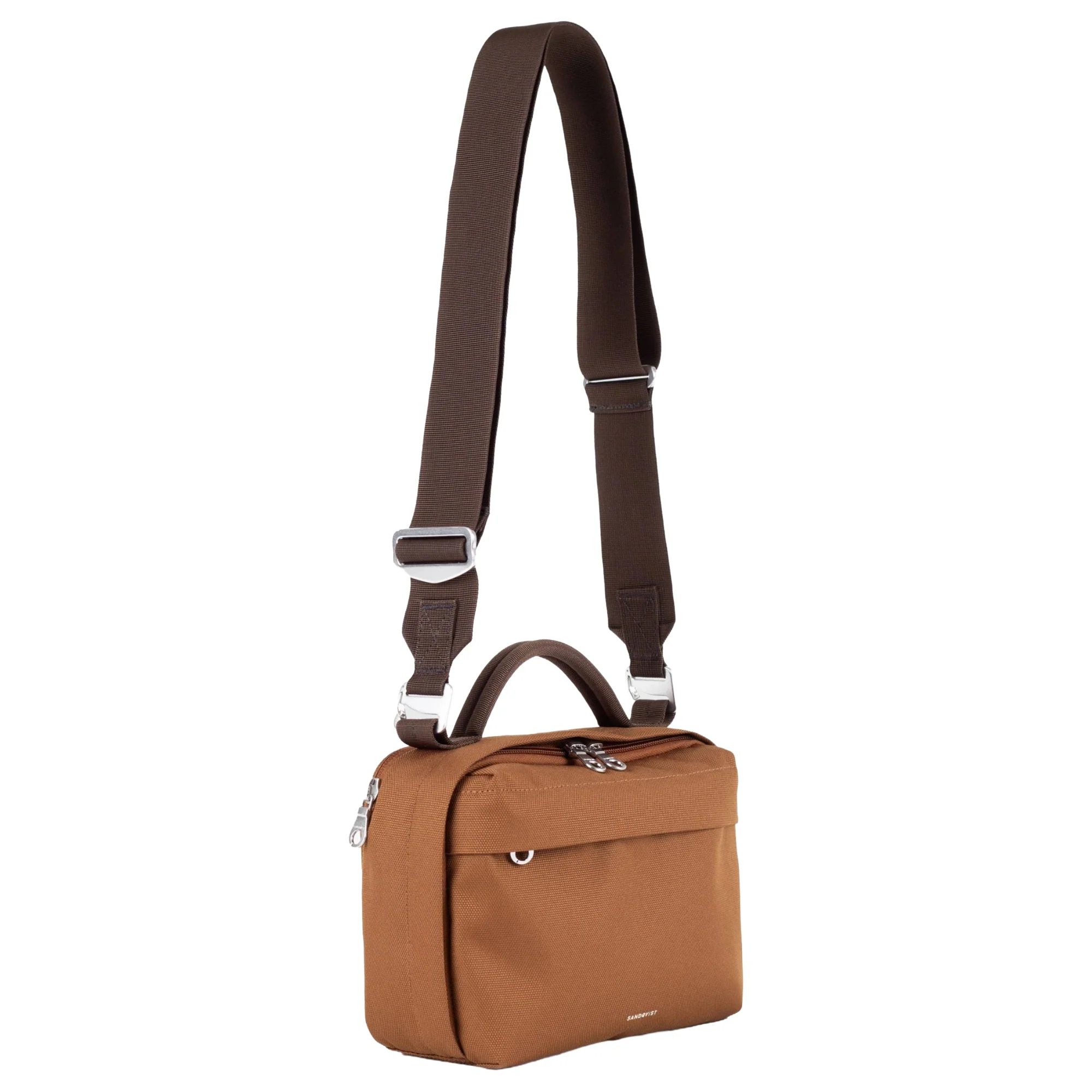 Sandqvist GO Travel - Umhängetasche 22 cm (sepia brown) - Image 2