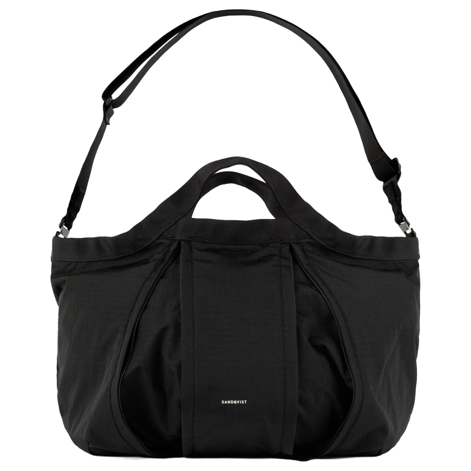Sandqvist Grid Expandable - Umhängetasche erw. (black) - Image 3
