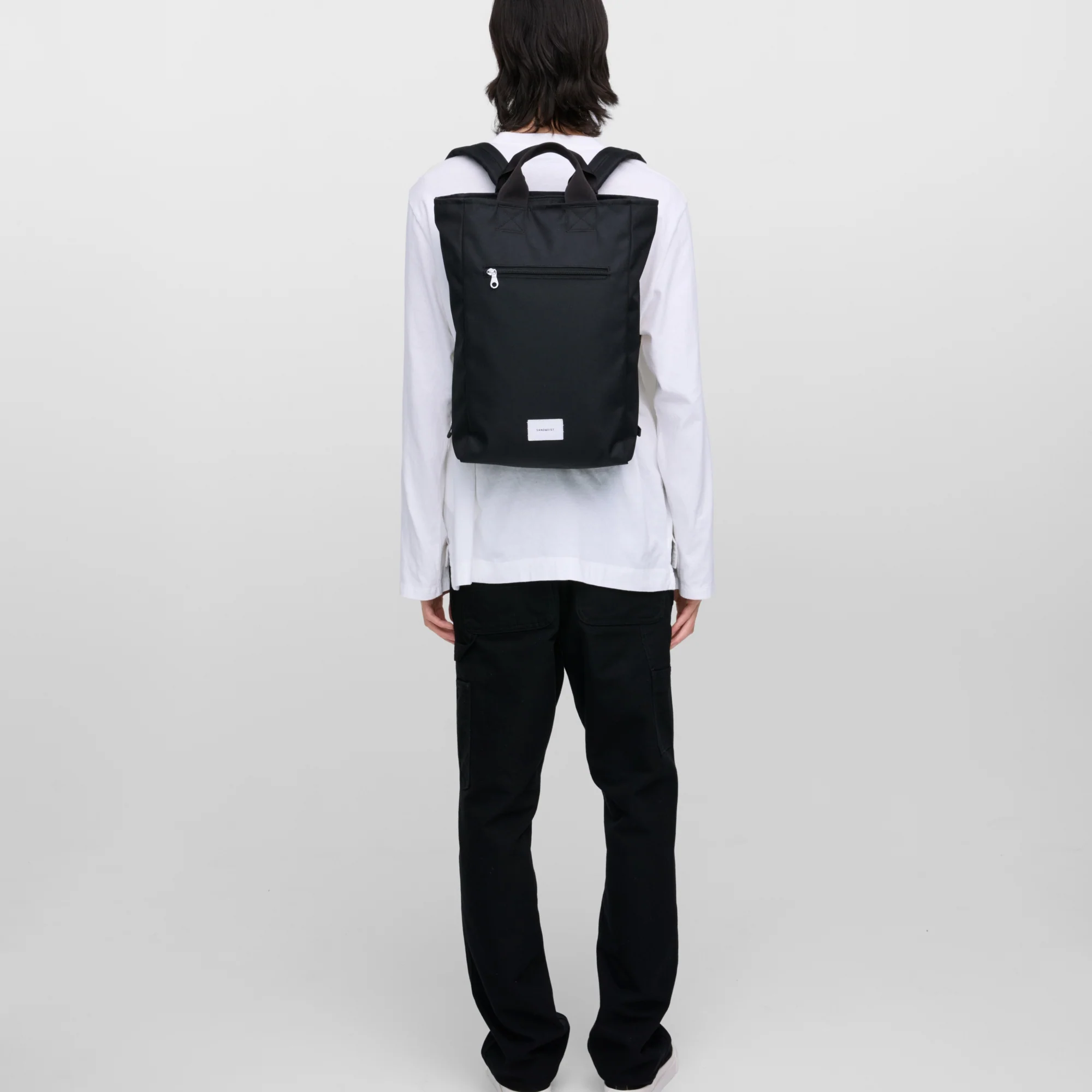 Sandqvist Ground 2-Way - Rucksack 16" 42 cm (black) - Image 4