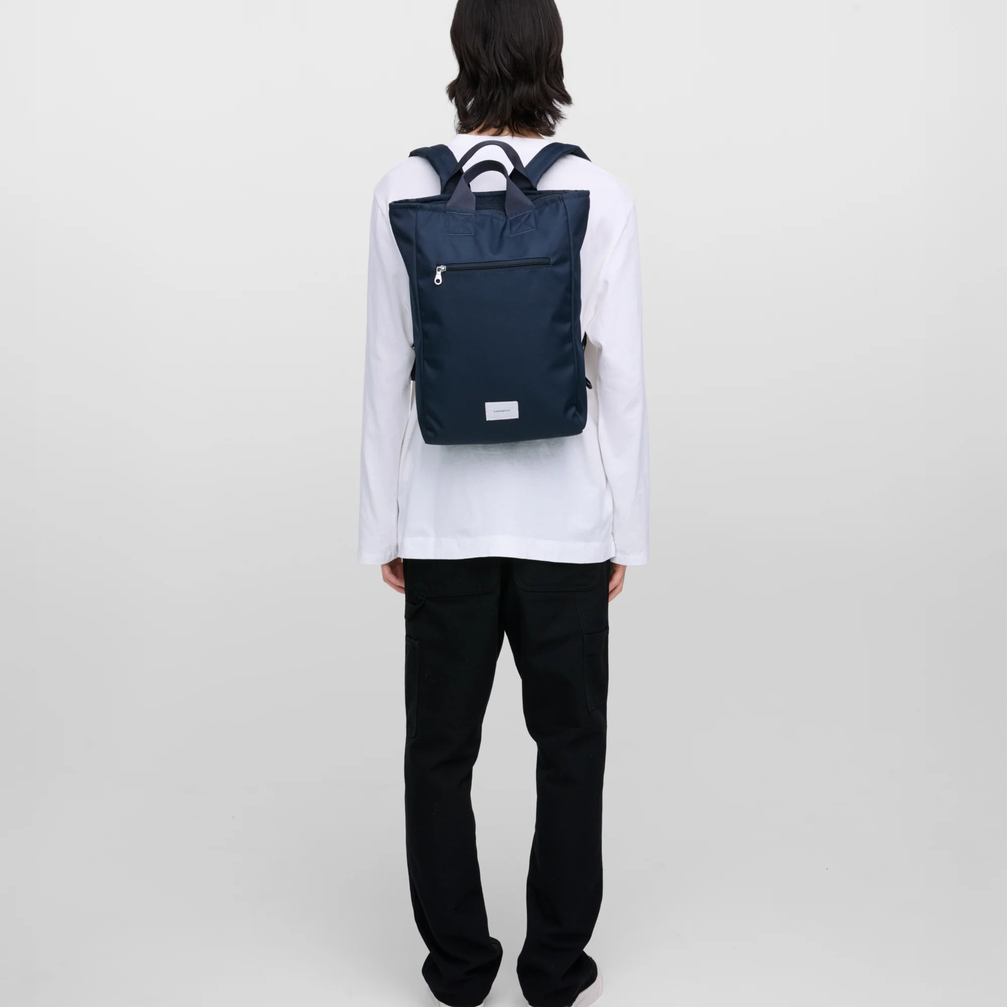 Sandqvist Ground 2-Way - Rucksack 16" 42 cm (navy) - Image 5