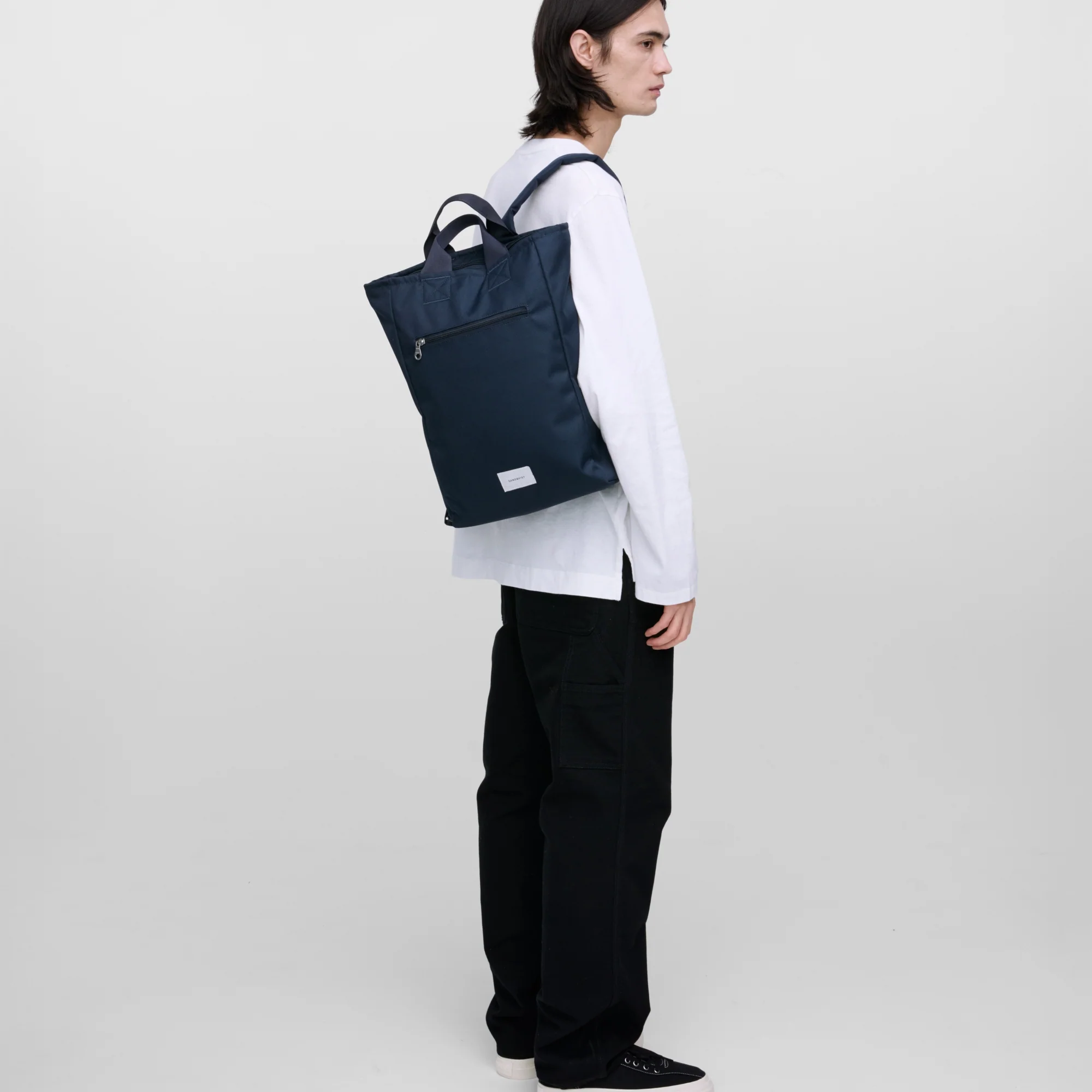 Sandqvist Ground 2-Way - Rucksack 16" 42 cm (navy) - Image 6