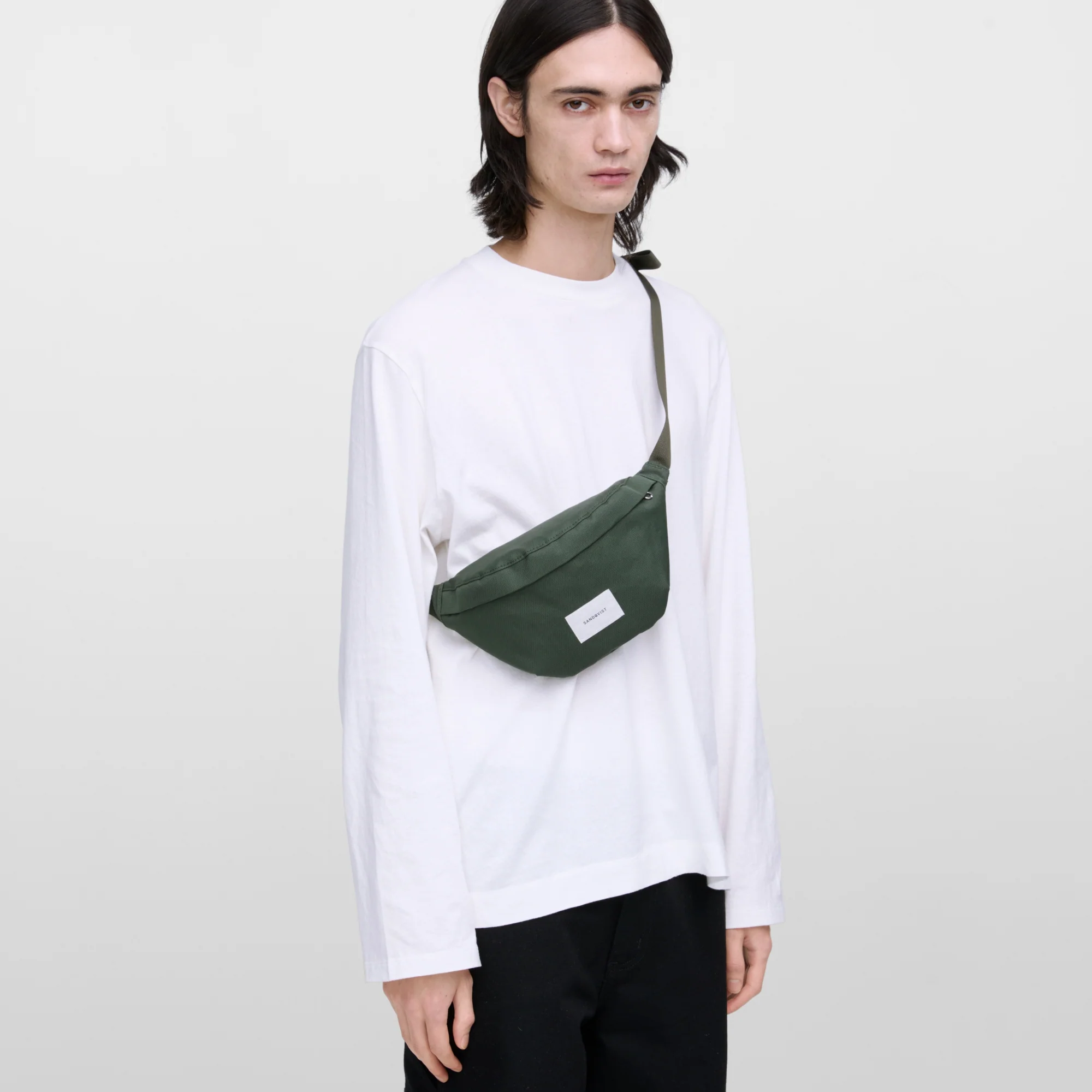 Sandqvist Ground Crossbody - Umhängetasche 30 cm (dawn green) - Image 5