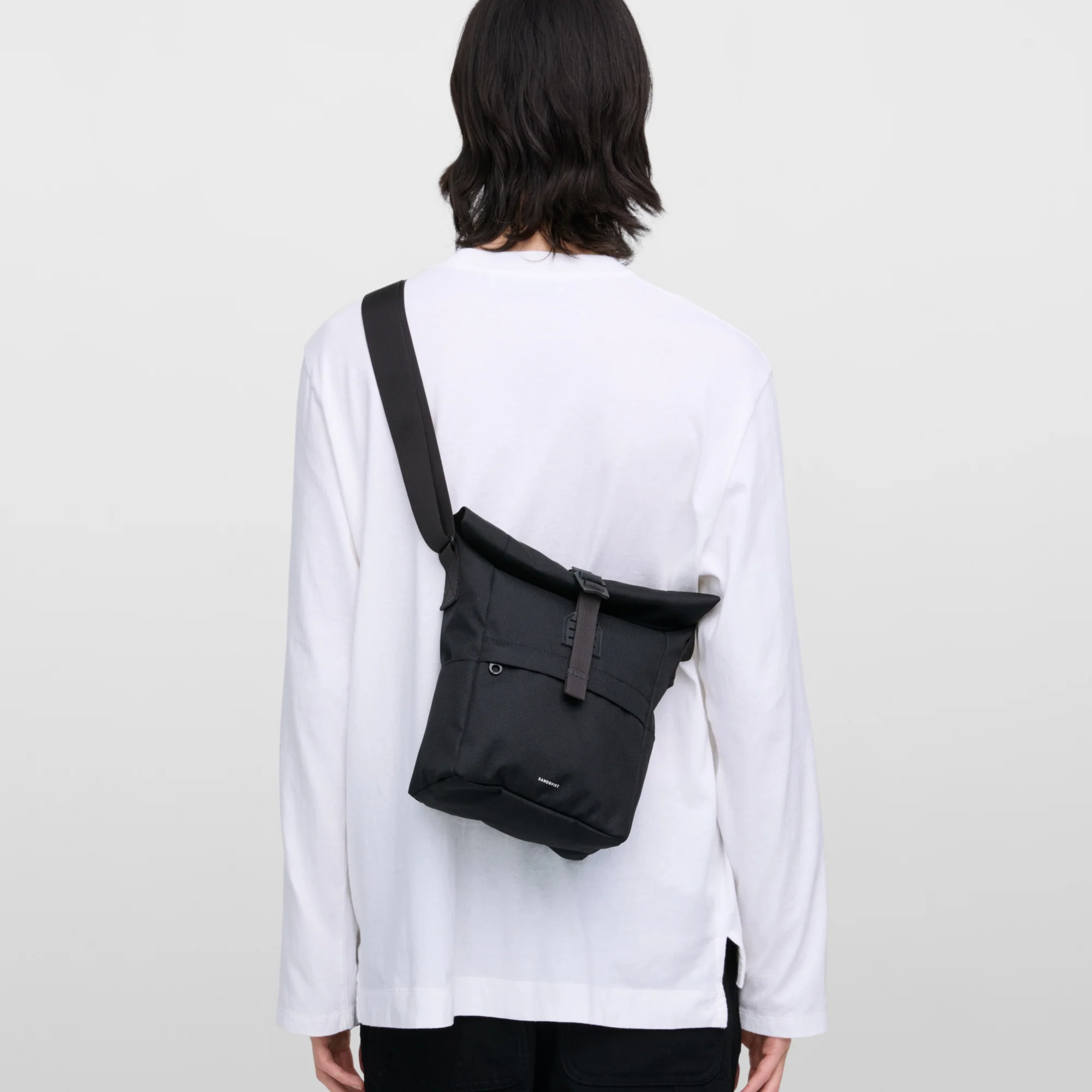 Sandqvist Icon Sacoche - Umhängetasche 37 cm (black) - Image 3