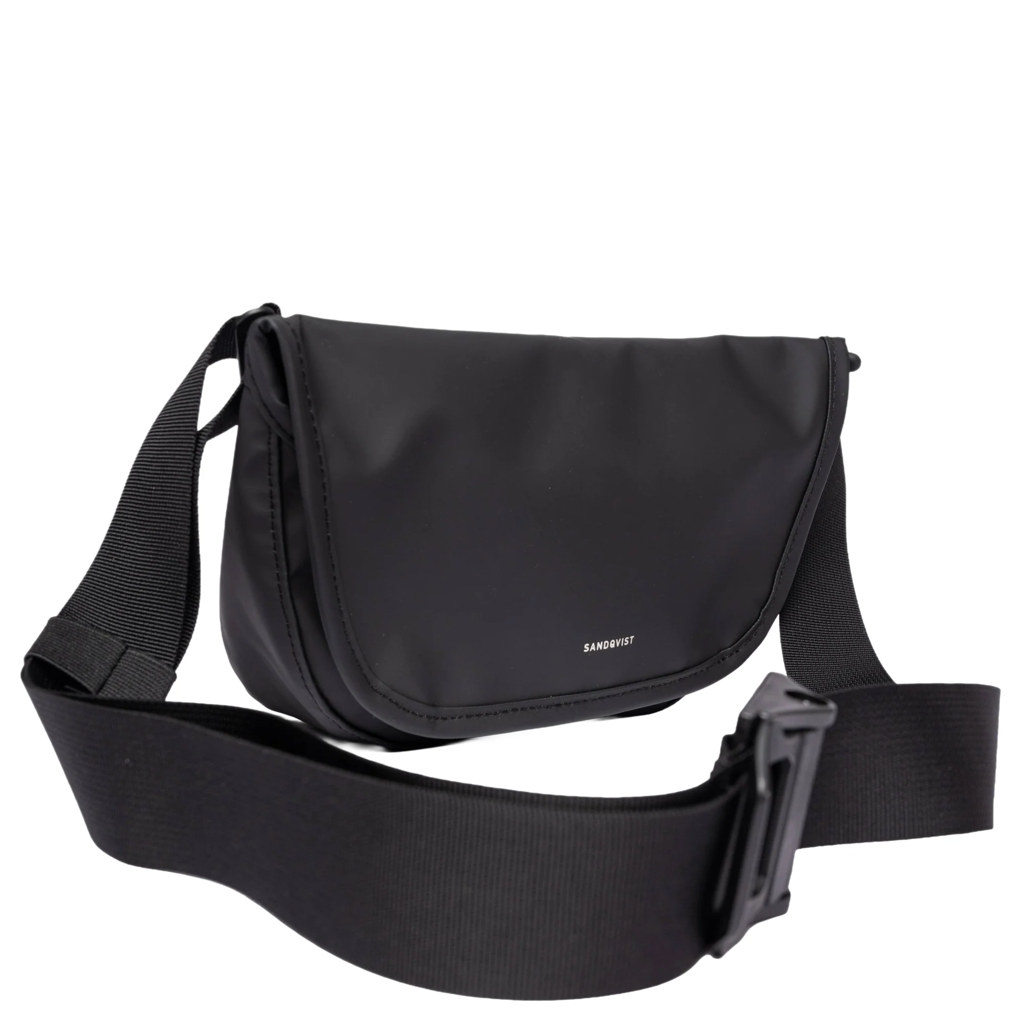 Sandqvist Stream Messenger Mini - Umhängetasche 20 cm (black) - Image 3