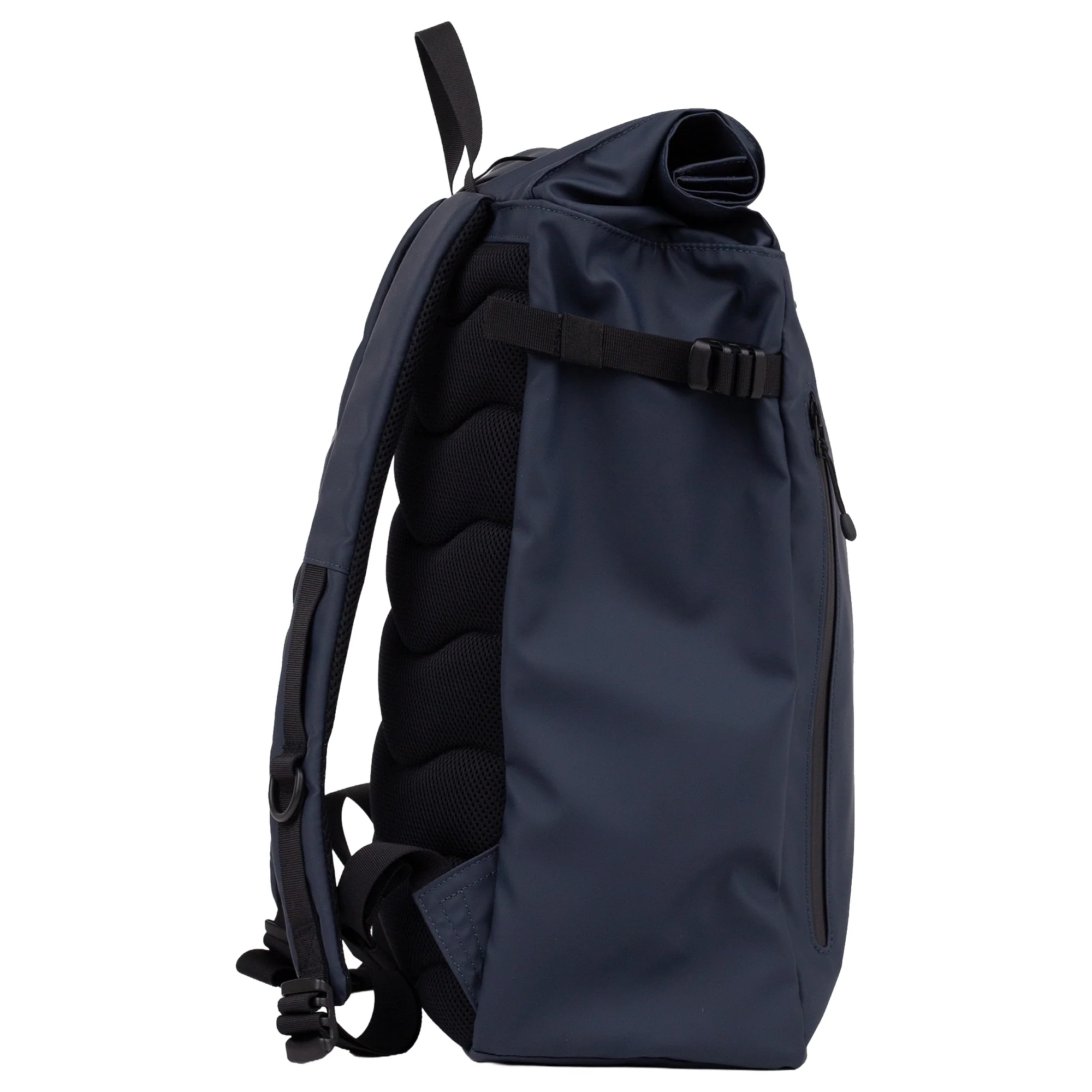 Sandqvist Stream Slim Rolltop - Rucksack M 14" 60 cm (navy) - Image 3