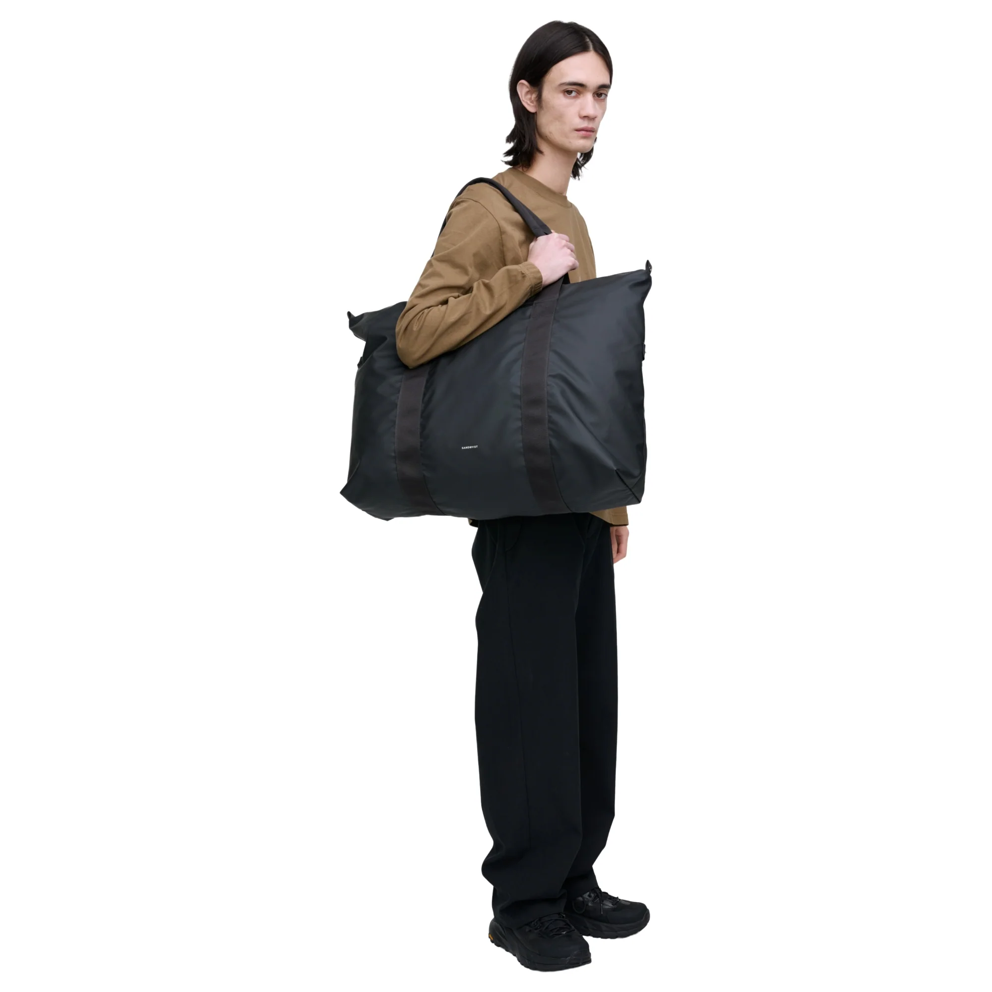 Sandqvist Stream Weekender Bag - Reisetasche 55 cm (black) - Image 7