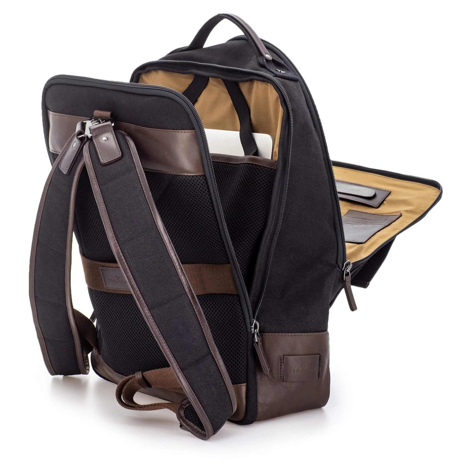 Scharlau Baobab Giant - Rucksack 15" 42 cm (black) - Image 5