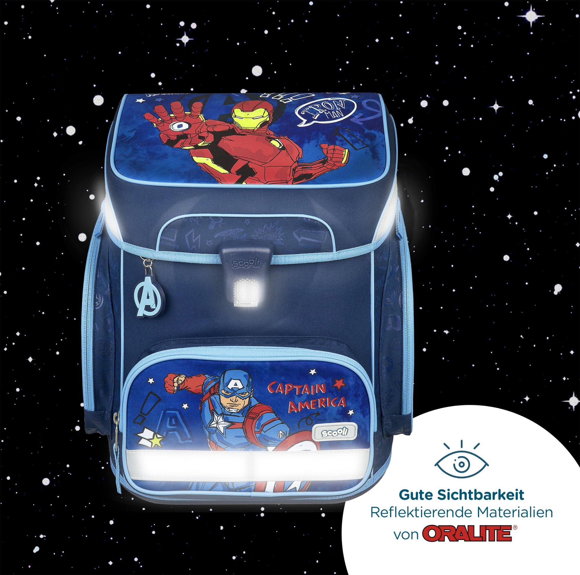 Scooli EasyFit - Schulranzen Set 5tlg. (Avengers) - Image 6