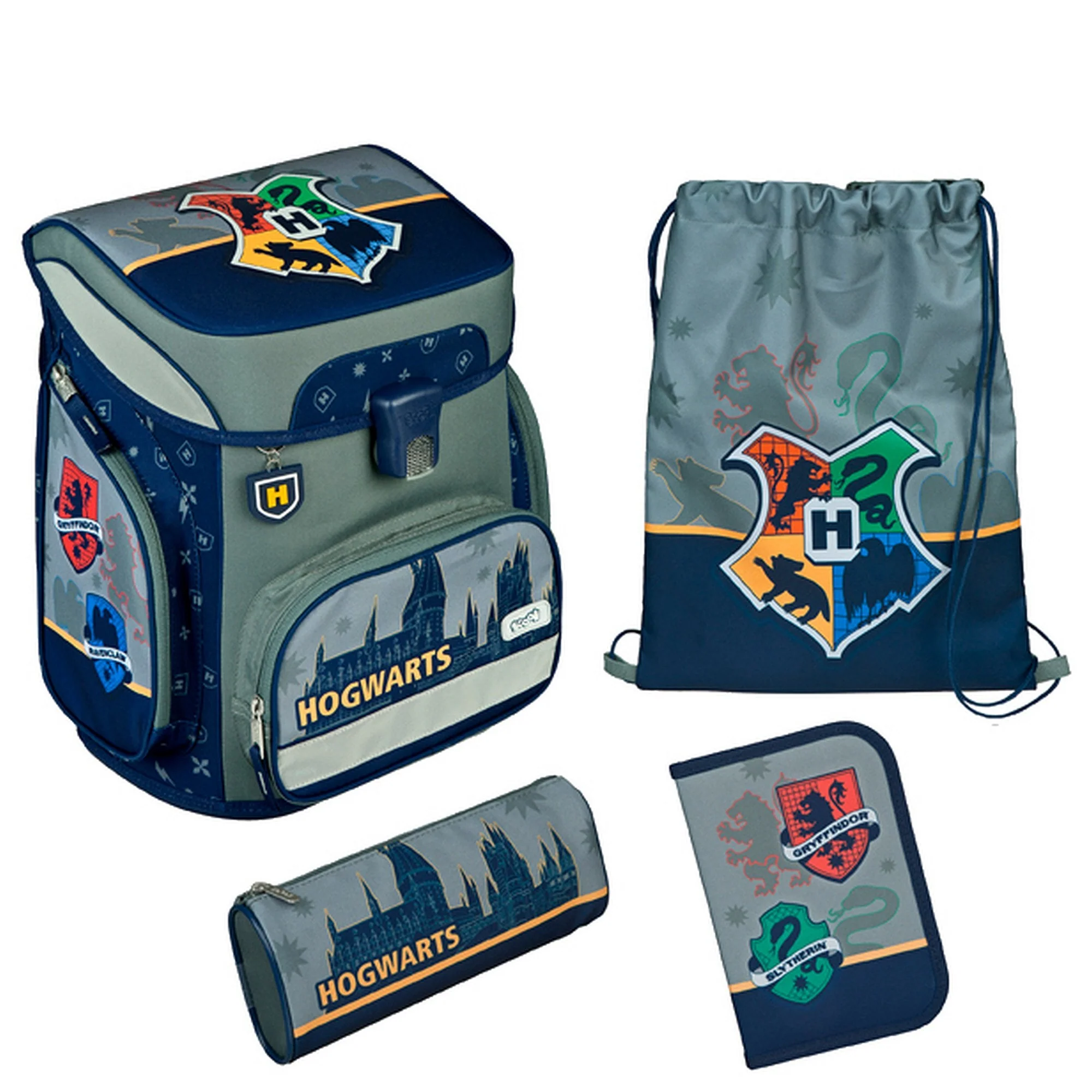 Scooli EasyFit - Schulranzen Set 5tlg. (Harry Potter)