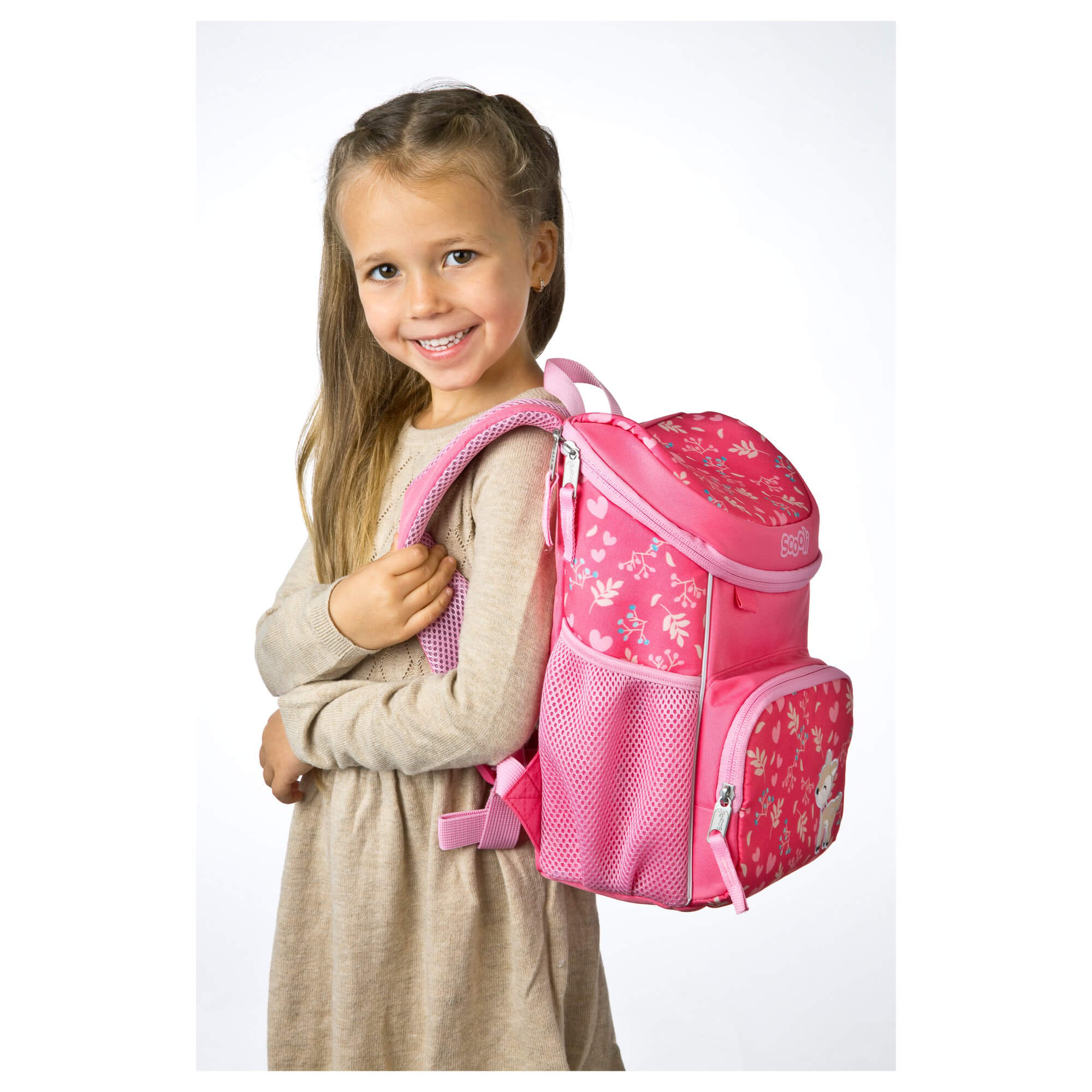 Scooli Mini-Me KiGa - Kindergartenrucksack 29 cm (Daisy Deer) - Image 8