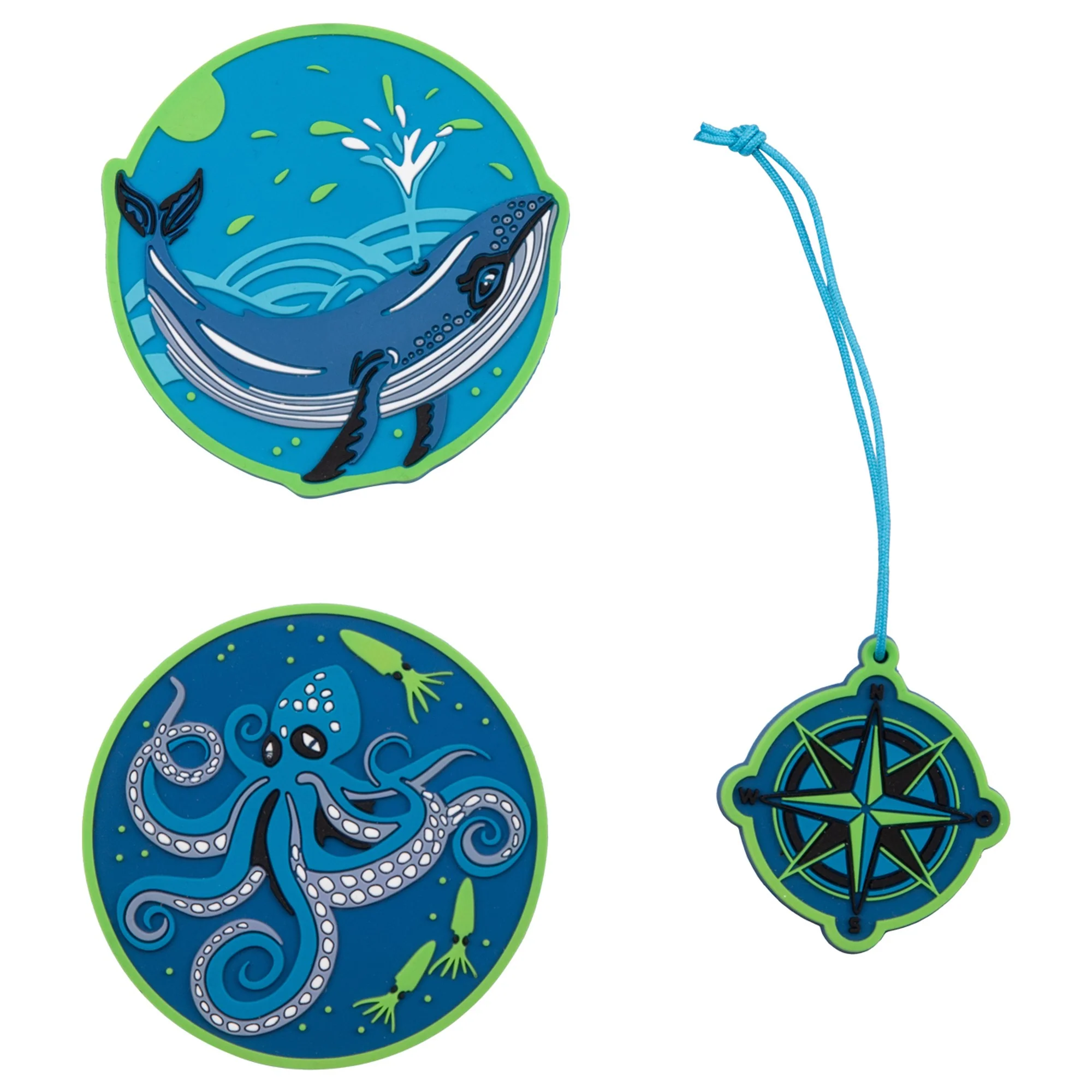 Scout Funny Snaps Move - Anhänger 3er Set (Deep Sea)