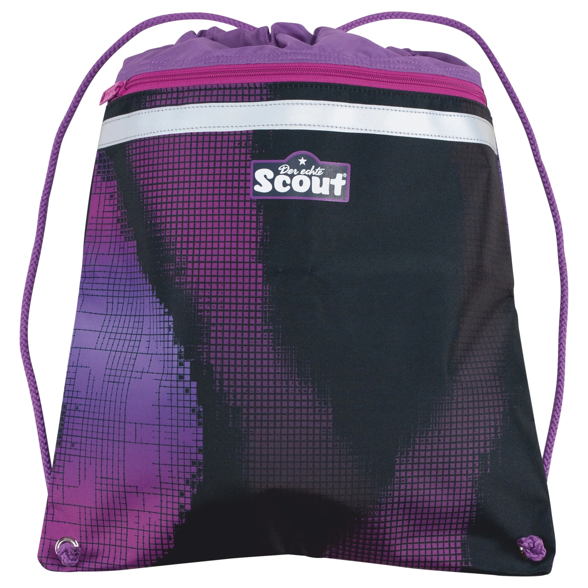 Scout Genius Exklusiv "Movie Star" - Schulranzen Set 5tlg. (Pink Pixel) - Image 7