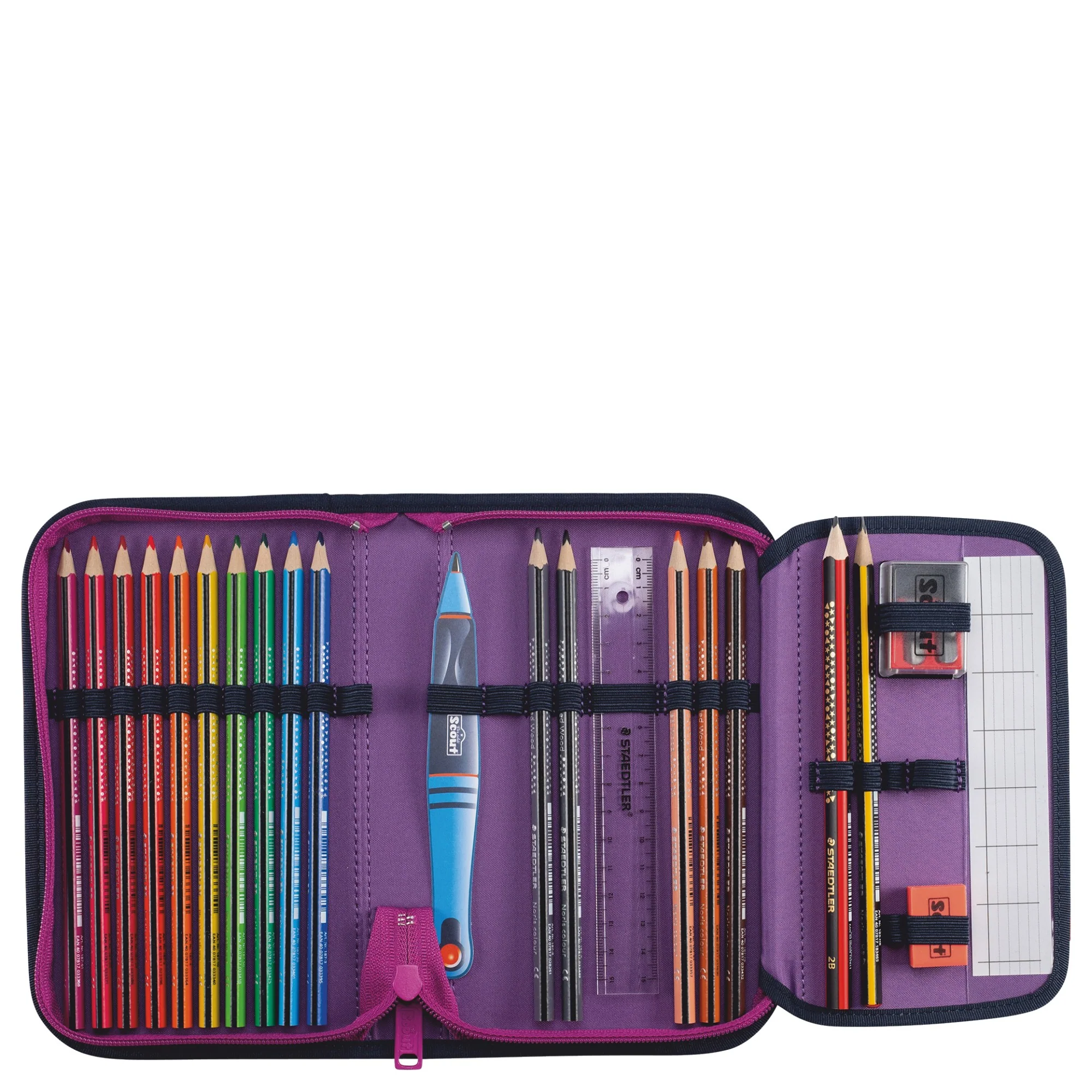 Scout Genius Exklusiv "Movie Star" - Schulranzen Set 5tlg. (Pink Pixel) - Image 9