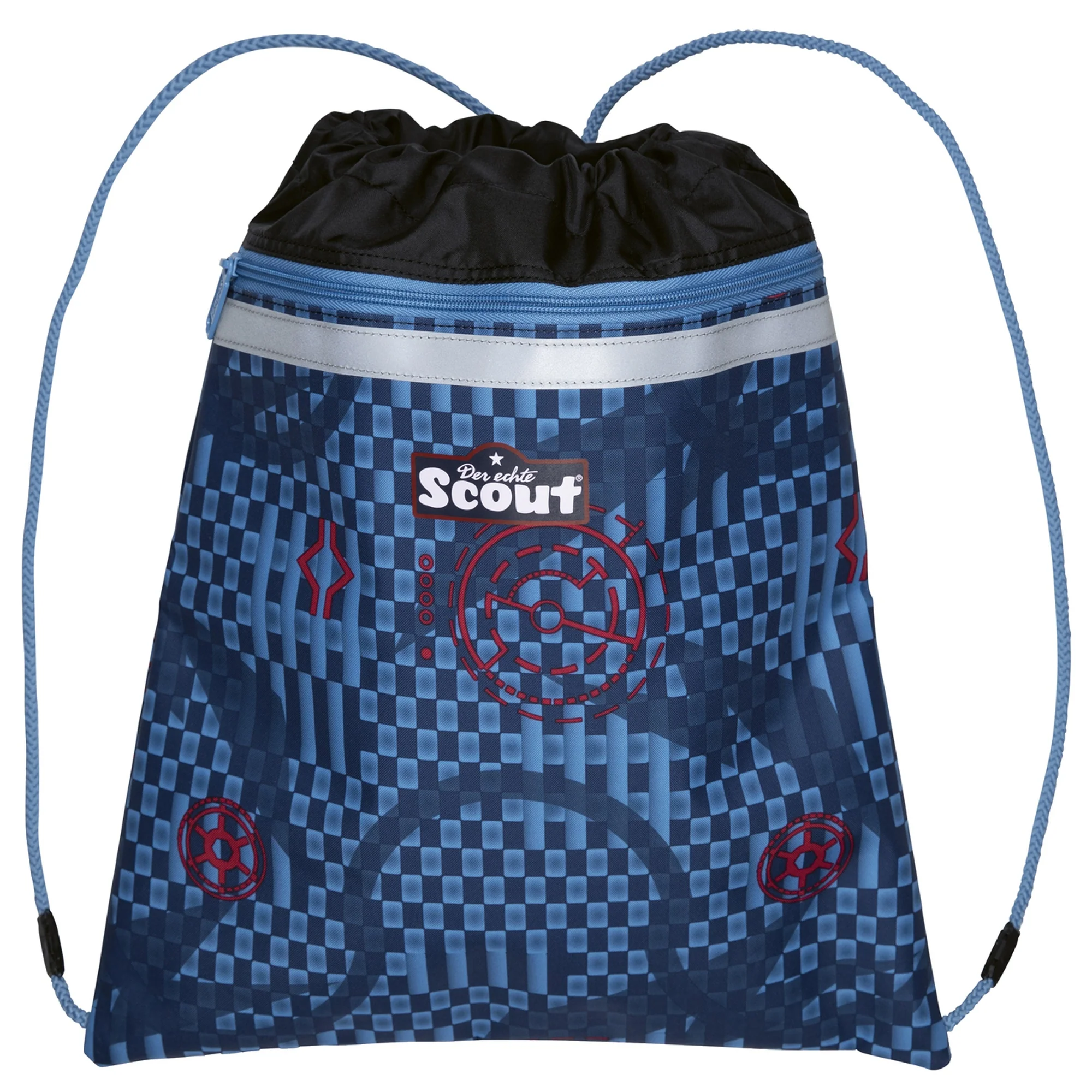Scout Micro Exklusiv Safety Light - Schulranzen Set 4 tlg. (Spacer Explorer) - Image 10