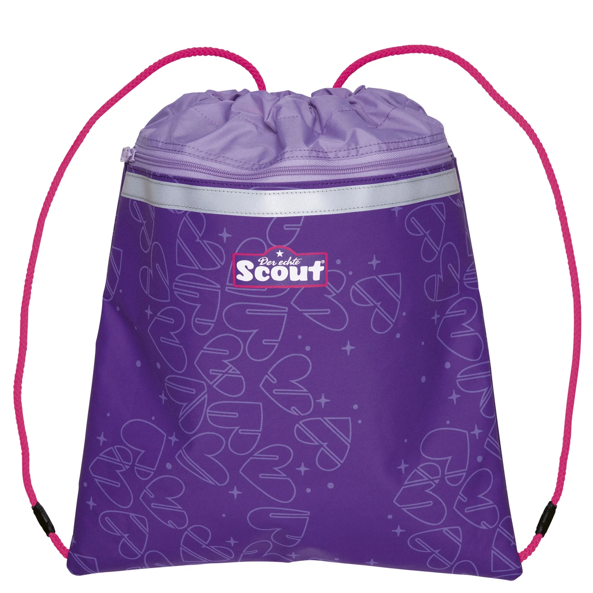 Scout Micro Exklusiv Superflash Extreme - Schulranzen Set 4tlg. (Heartbeat) - Image 11