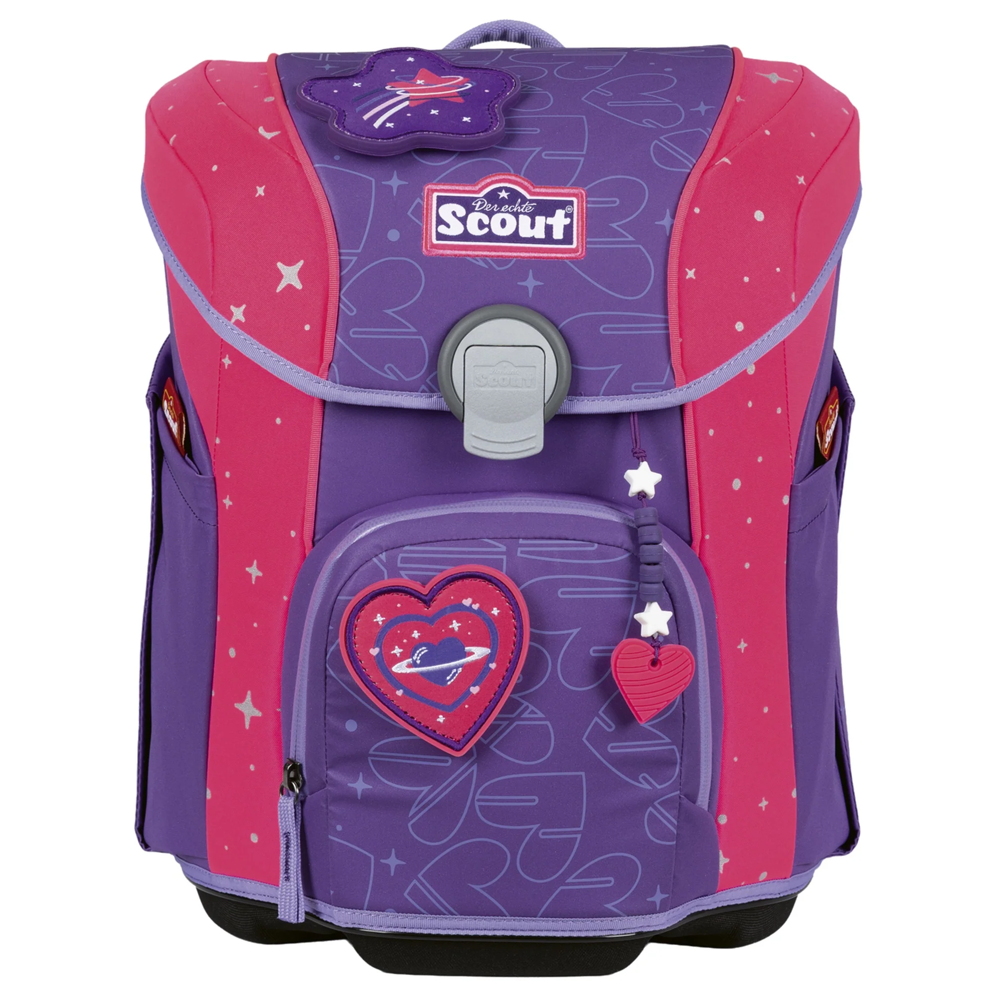 Scout Micro Exklusiv Superflash Extreme - Schulranzen Set 4tlg. (Heartbeat) - Image 3