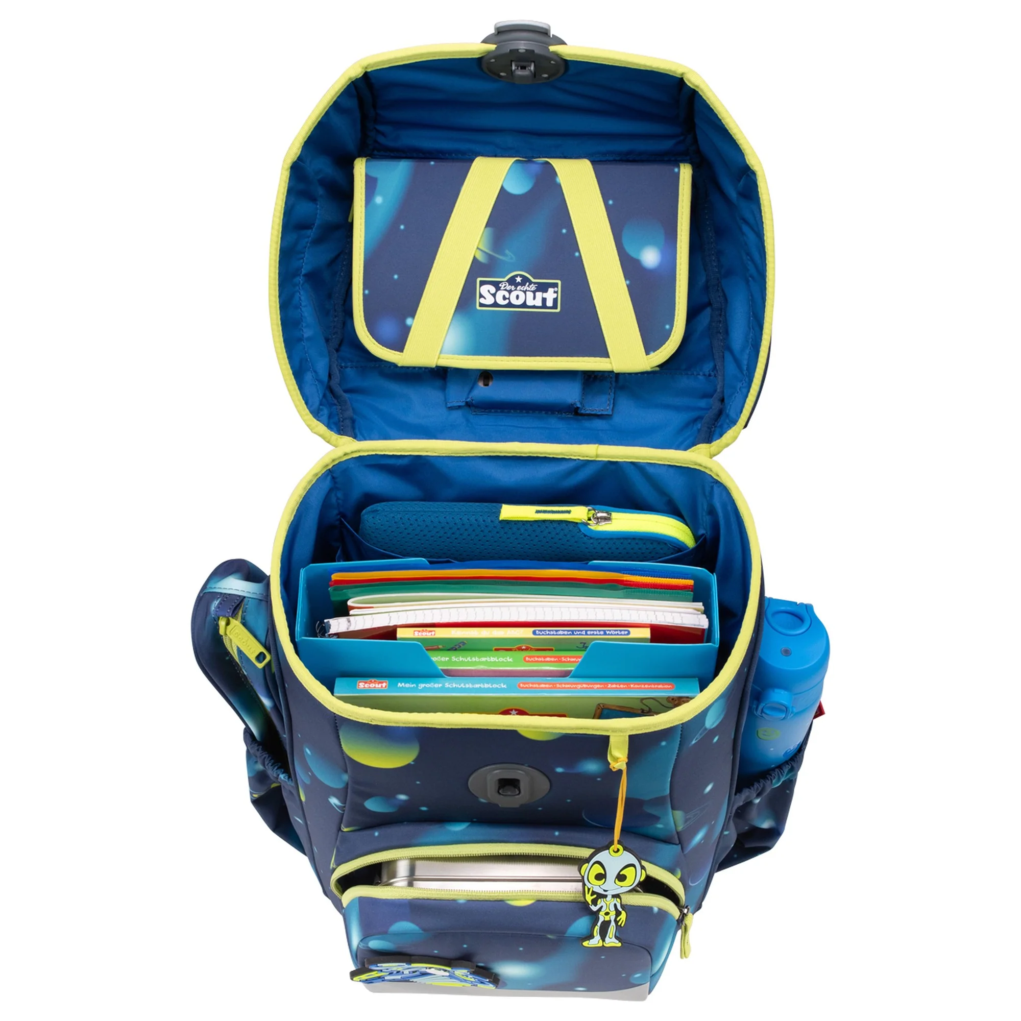 Scout Neo Exklusiv LED - Schulranzen Set 4tlg. (Planets) - Image 5
