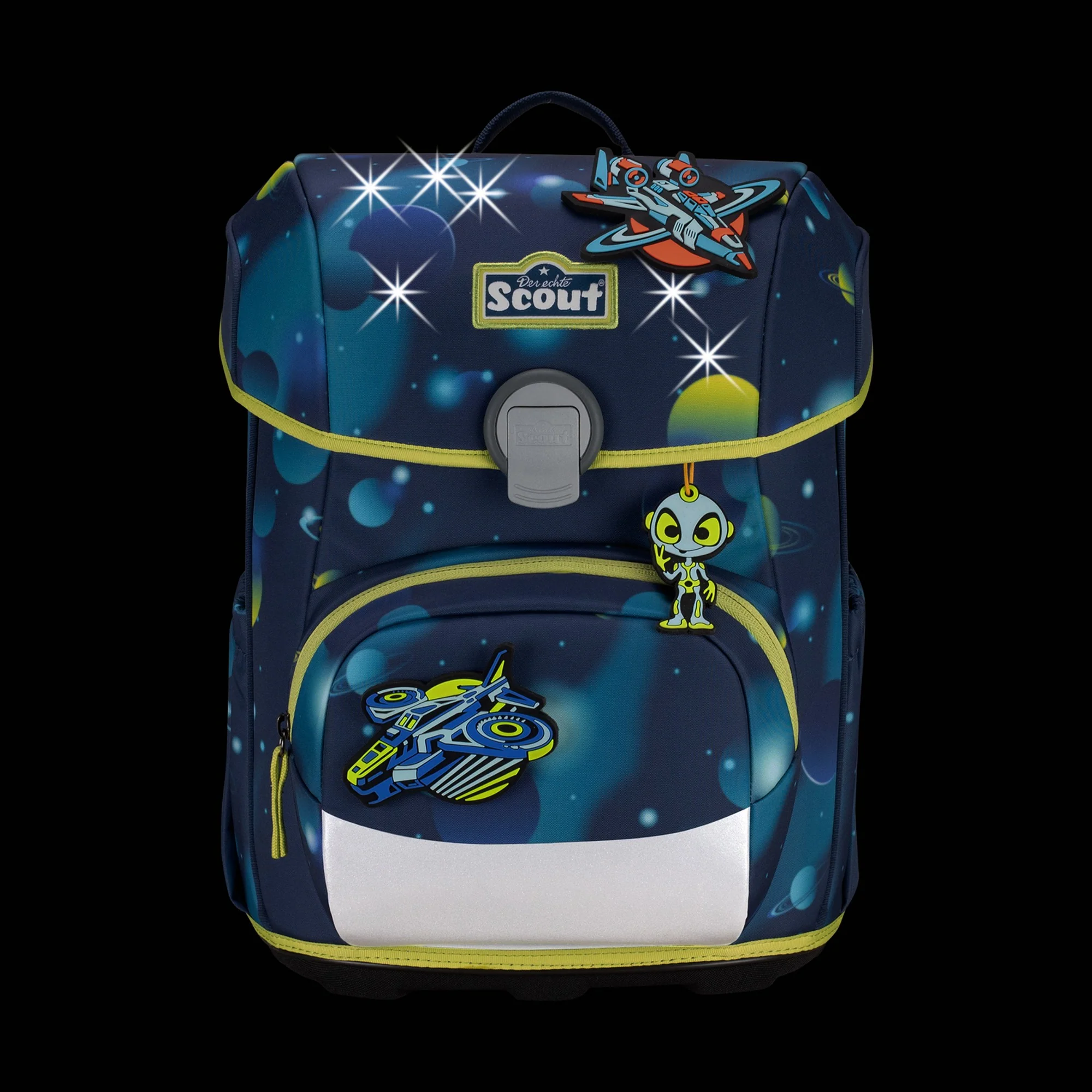 Scout Neo Exklusiv LED - Schulranzen Set 4tlg. (Planets) - Image 7